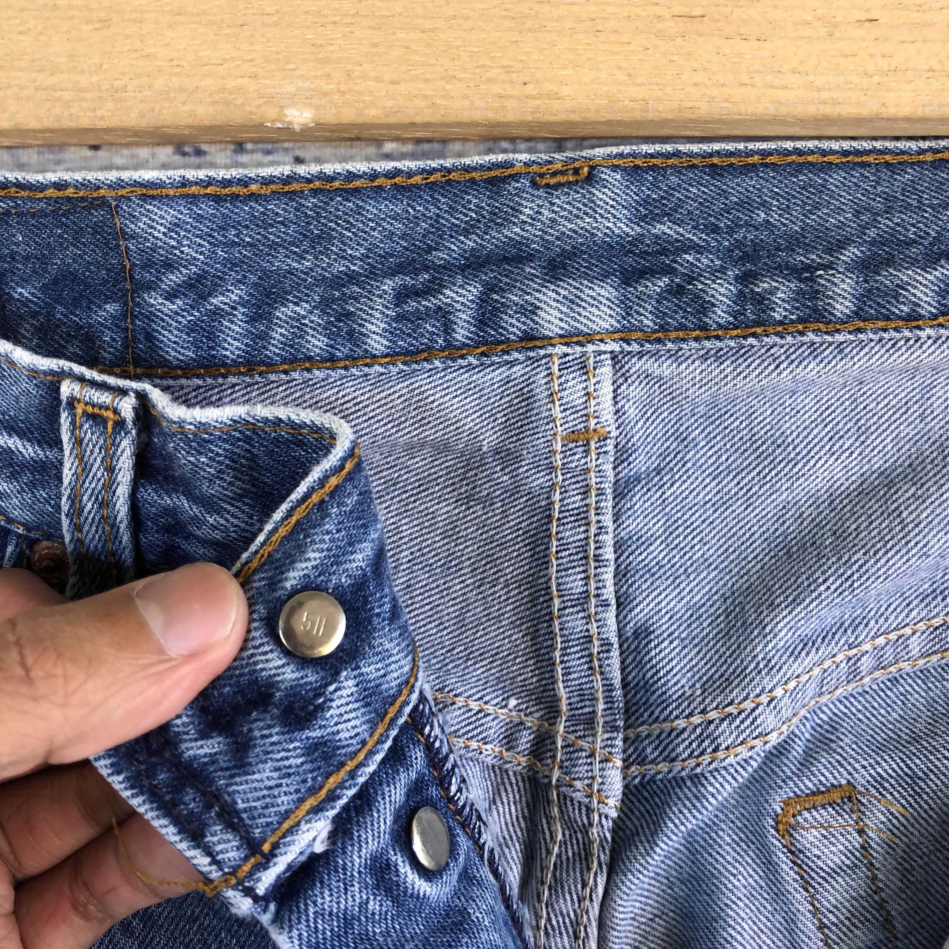 Levi's Vintage Levis 501 Faded Jeans Distressed Light Wash Denim Size US 30 / EU 46 - 7 Thumbnail