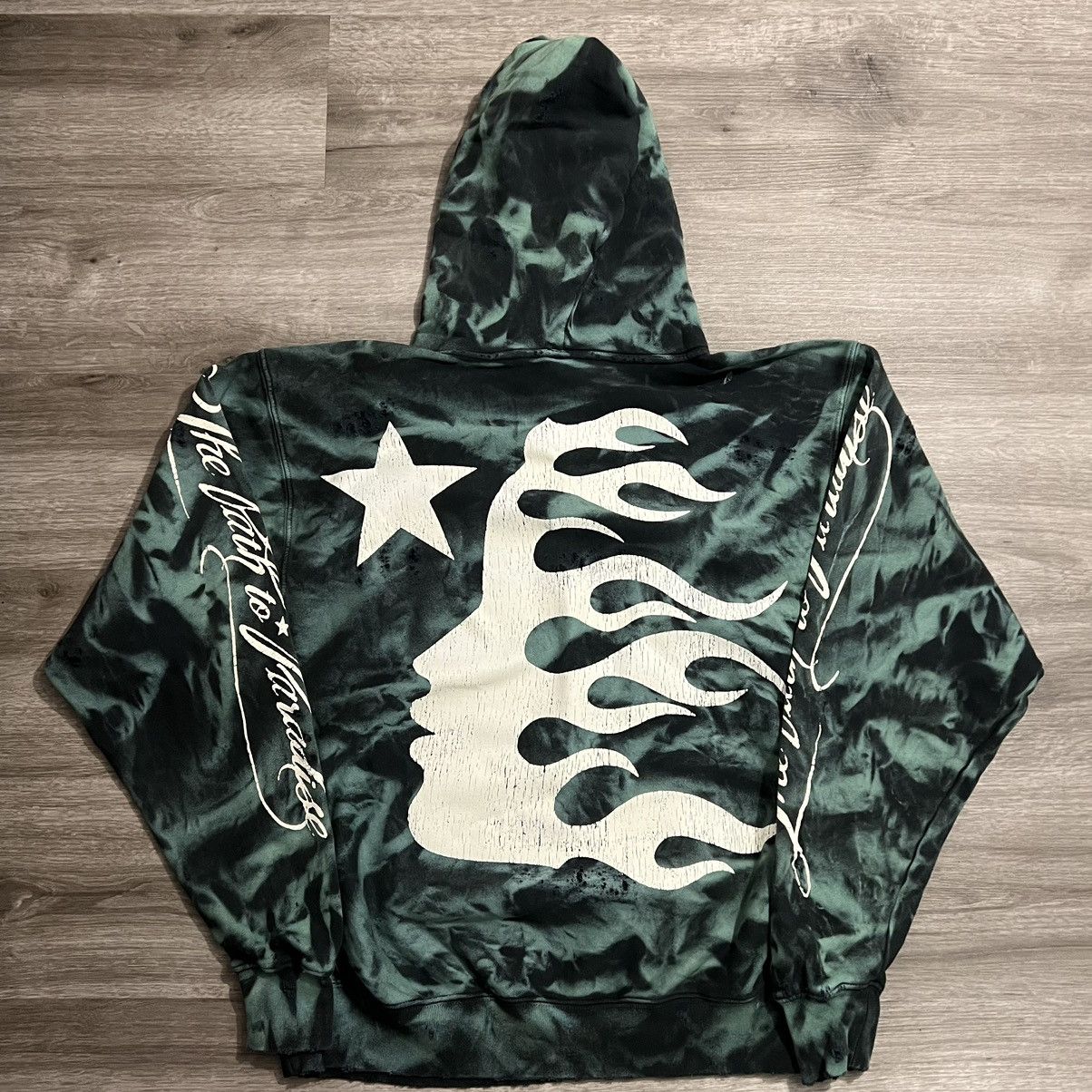 HELLSTAR Hellstar Green Marble Paradise Hoodie Size US S / EU 44-46 / 1 - 12 Thumbnail