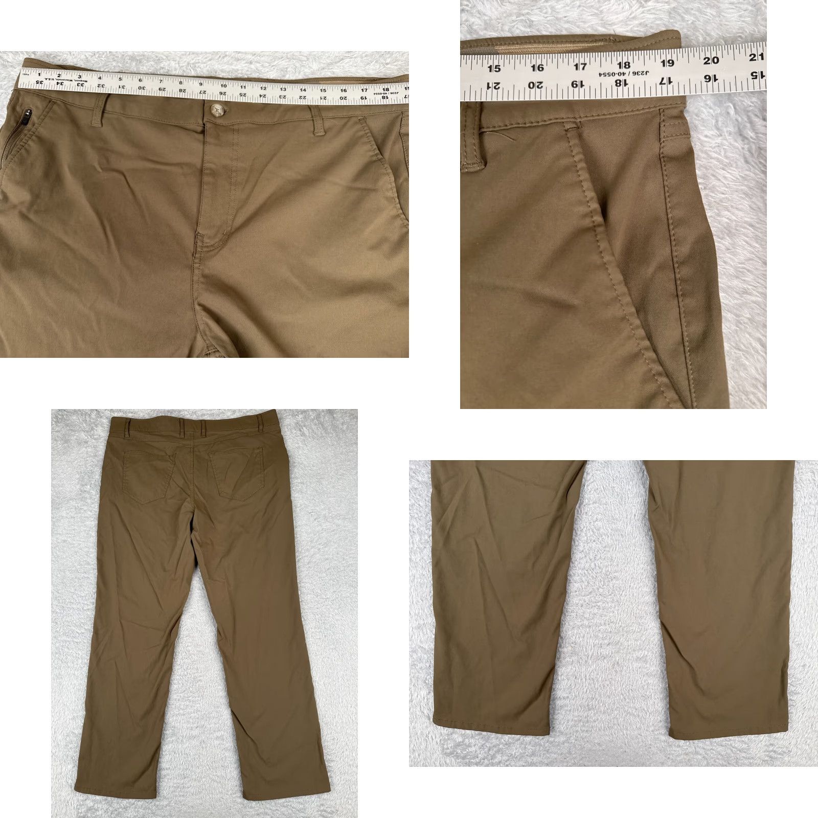 Weatherproof Weatherproof Mens Pants Cargo Straight Leg 40 Beige Nylon 30 Inseam Regular Size 40 x 30 Vintage No Size US 40 / EU 56 - 9 Thumbnail