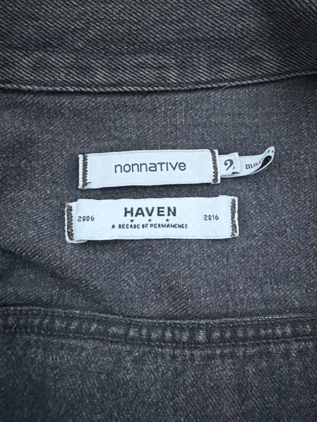 Haven Haven x Nonnative Denim Anniversary Jacket Size 2 Size US S / EU 44-46 / 1 - 3 Thumbnail