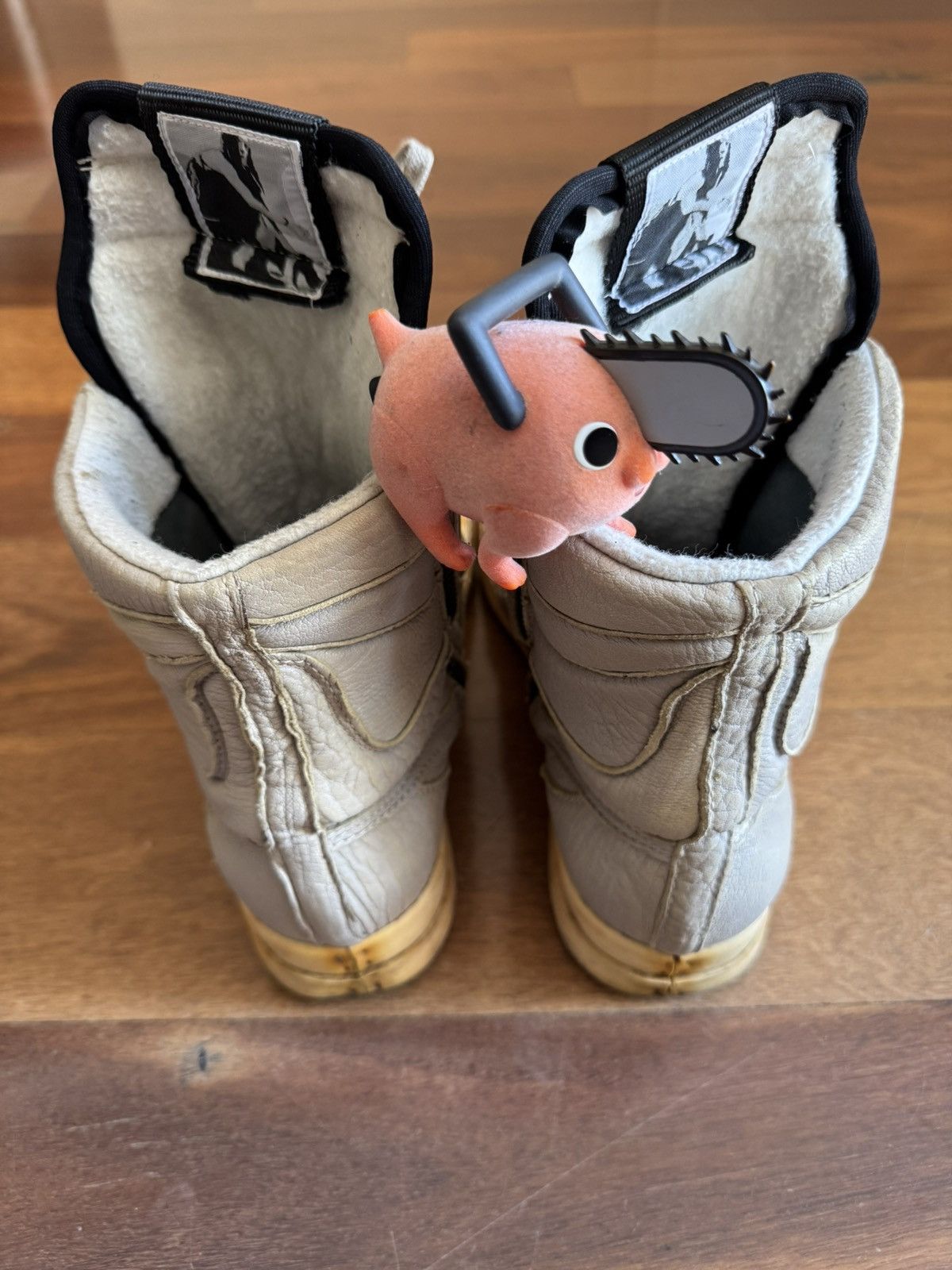 Rick Owens Rick Owens FW06 “Dustulator” Grey Pigskin Dunks Size US 9.5 / EU 42-43 - 5 Thumbnail
