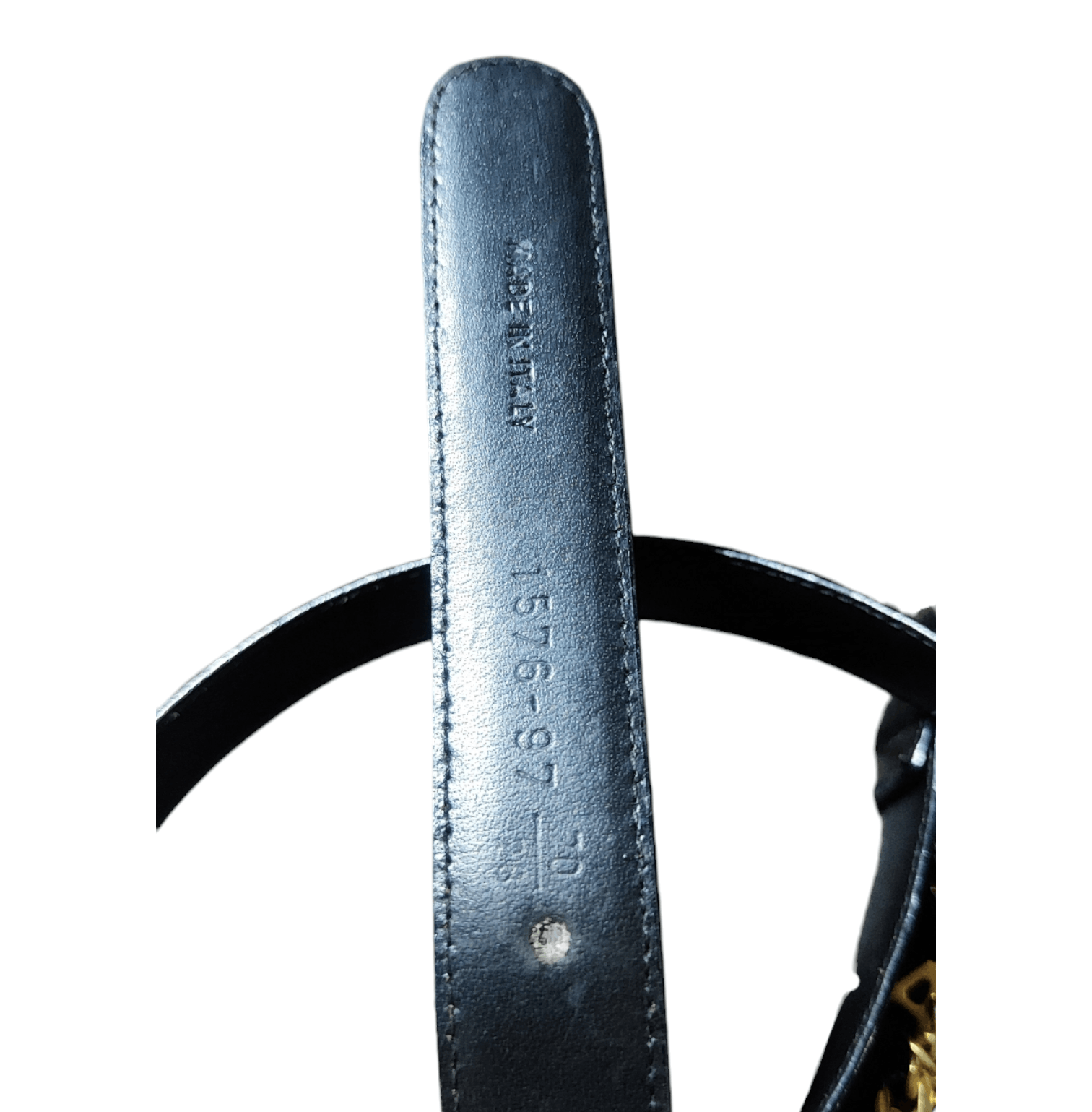 Bally B A L L Y Women's Gold Chain Letter's Belt Size ONE SIZE - 2 Thumbnail