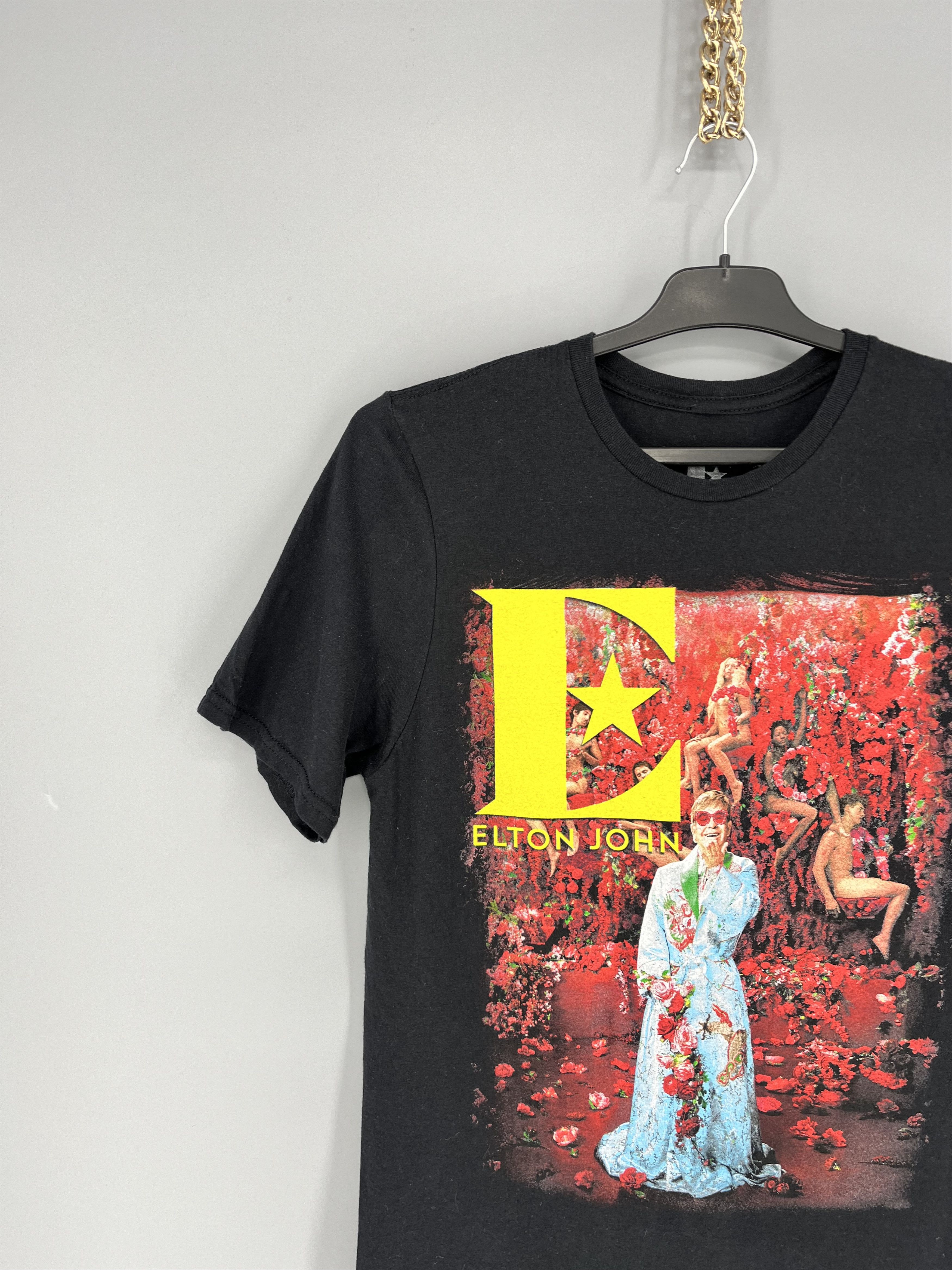 Band Tees × Vintage Vintage Elton John Rocket Man Promo T-shirt Size S Size US S / EU 44-46 / 1 - 4 Thumbnail
