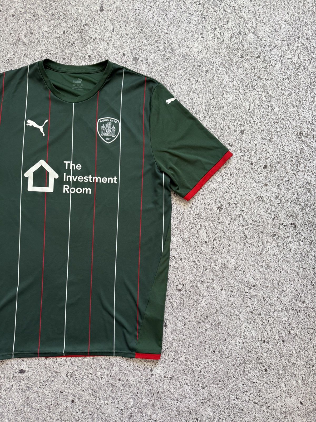 Puma × Vintage Puma FC Barnsley 2021 2022 Away Football Soccer Jersey Size US XXL / EU 58 / 5 - 4 Thumbnail