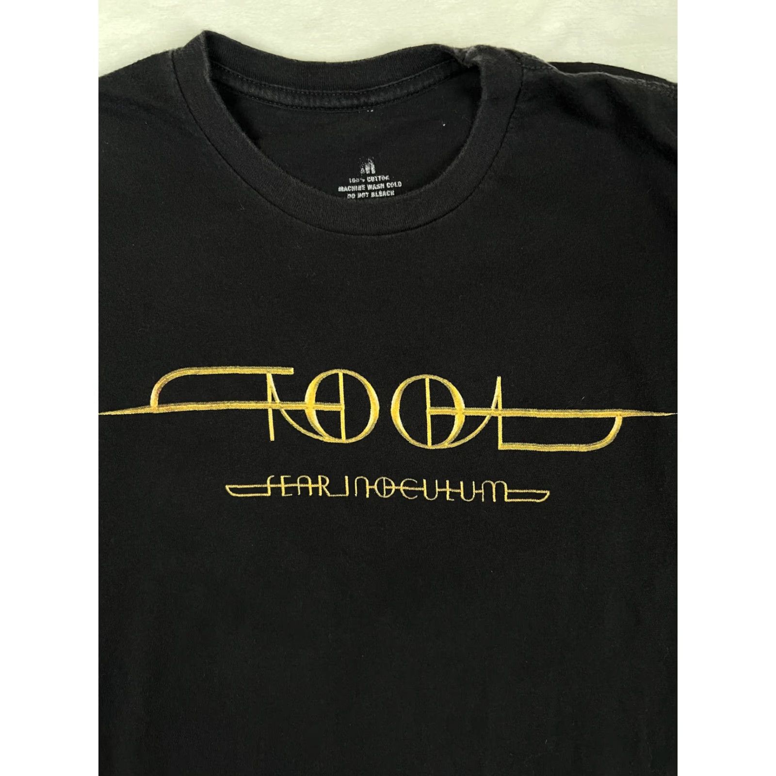 Vintage Tool Fear Inoculum T-Shirt Mens Medium Black Band Portrait Graphic Rock Metal Size US M / EU 48-50 / 2 - 4 Thumbnail
