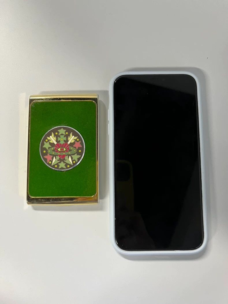 Vivienne Westwood Vivienne Westwood Love Saturn Green Card Box Size ONE SIZE - 9 Thumbnail