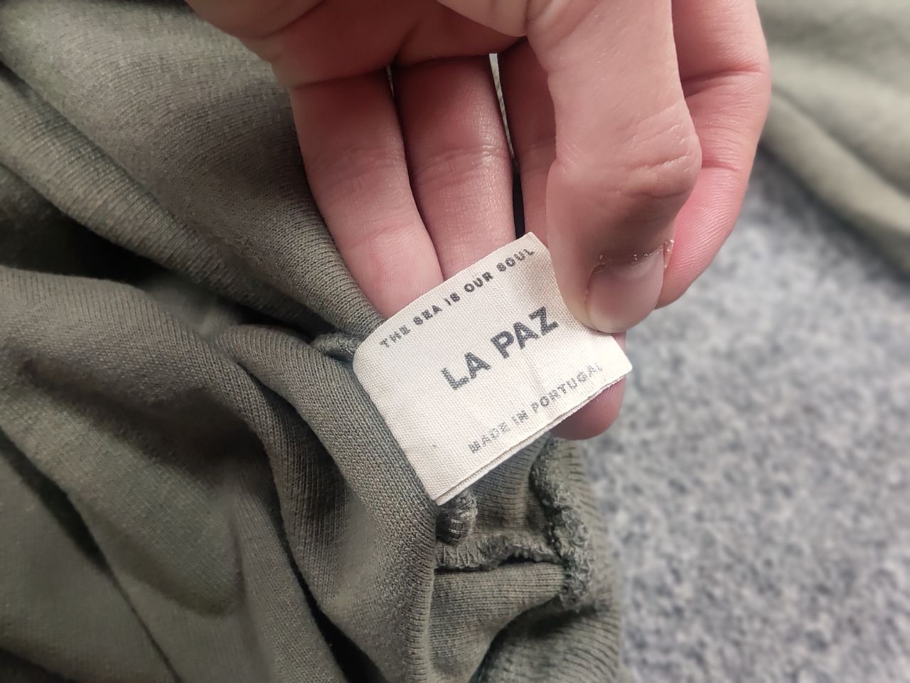 La Paz La Paz Design minimalist Jumper Cotton Crewneck Sweatshirt Size US S / EU 44-46 / 1 - 11 Thumbnail