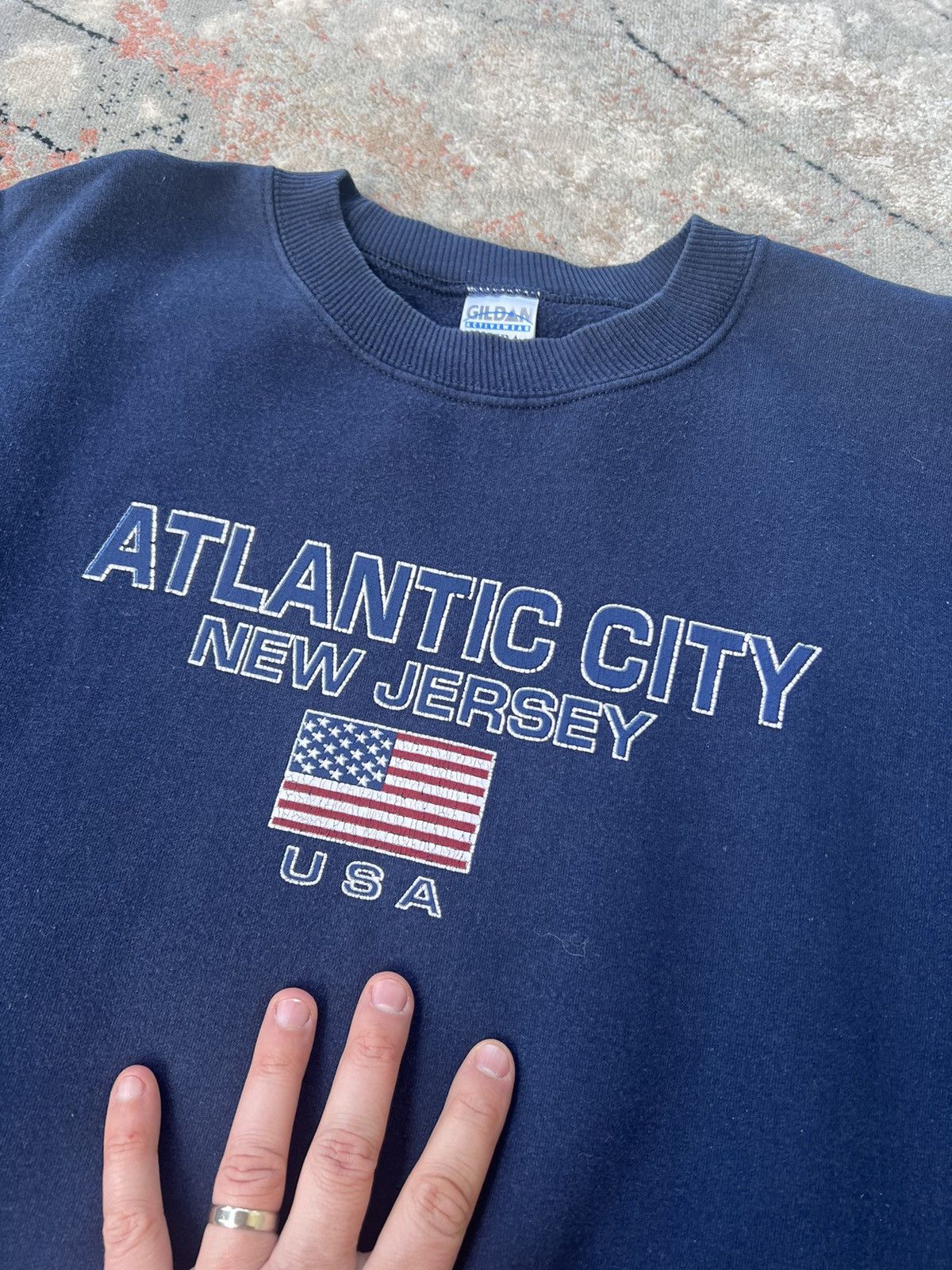 Other Vintage Atlantic City New Jersey USA Sweatshirt Size US XL / EU 56 / 4 - 2 Thumbnail