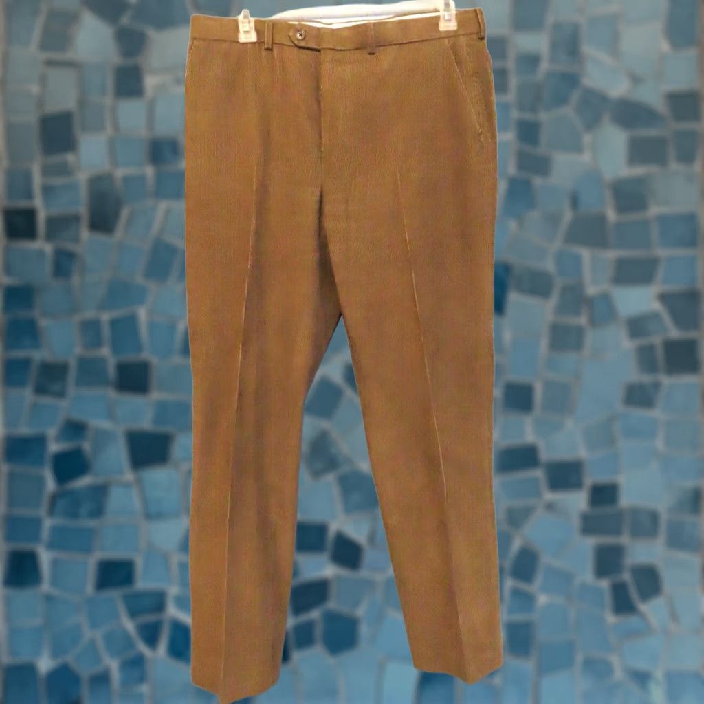 Ralph Lauren VINTAGE Ralph Lauren Tan Corduroy Pants 36x32 Mens Size US 36 / EU 52 - 1 Thumbnail