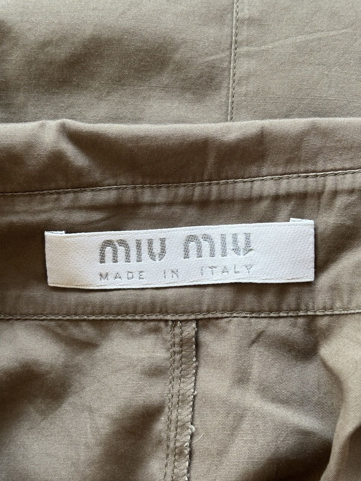 Miu Miu SS01 RUNWAY Button Shirt Size XS / US 0-2 / IT 36-38 - 6 Thumbnail