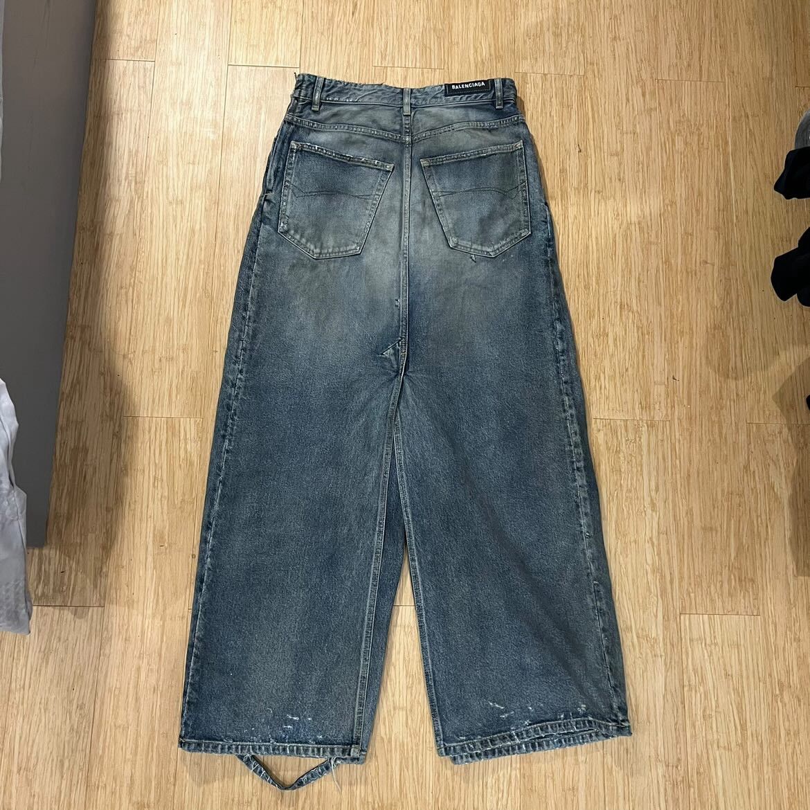 Balenciaga Balenciaga Mudwash Apron Pants Size US 31 - 2 Thumbnail