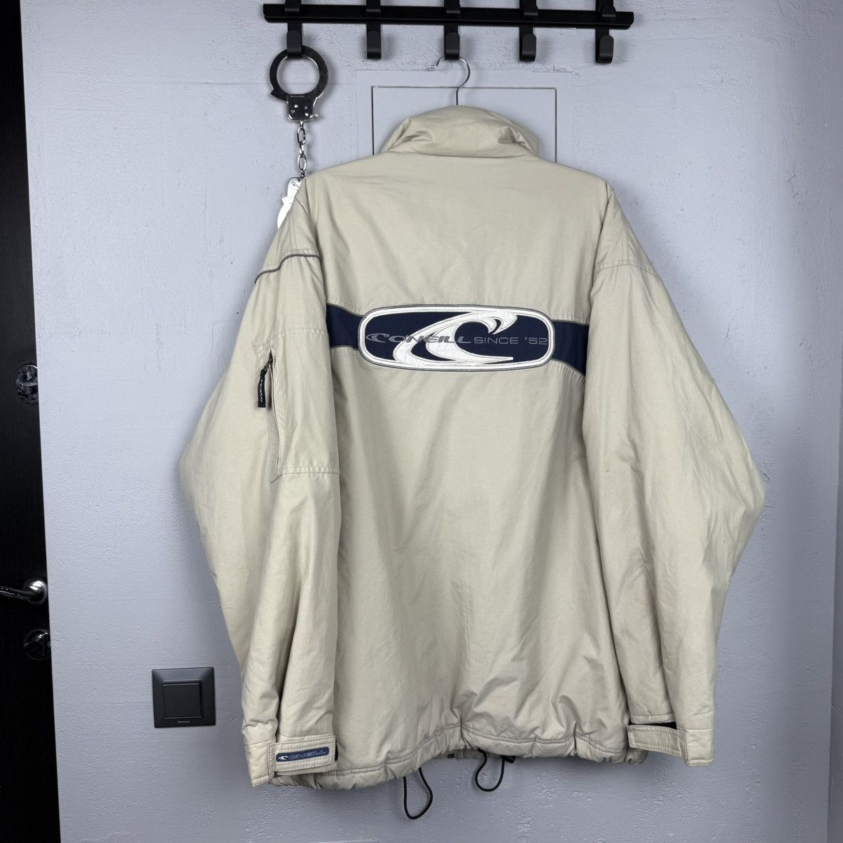 Vintage Quicksilver Avant Garde Y2K Logo Jacket
