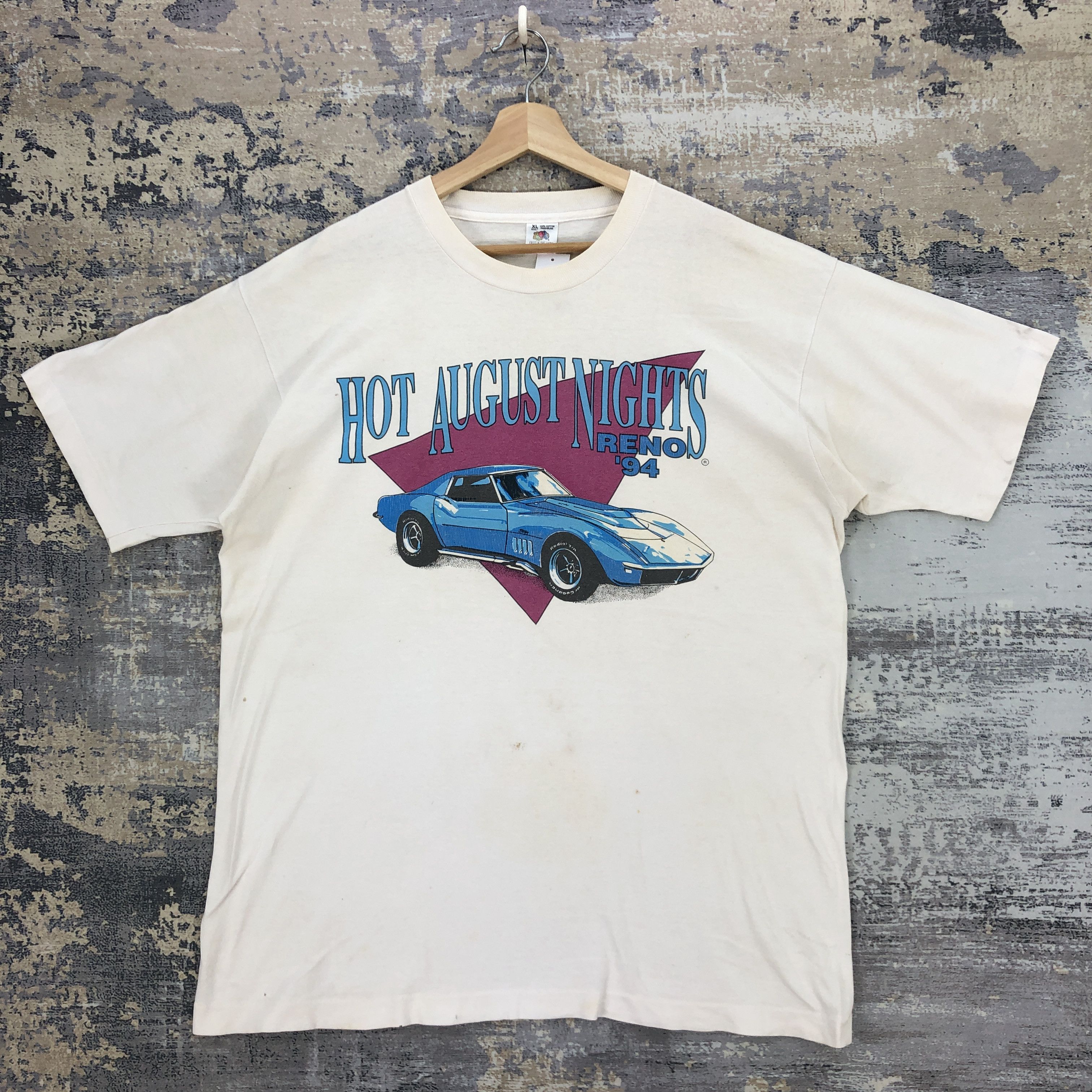 Vintage 90s Hot August Night T Shirt Vintage Tees