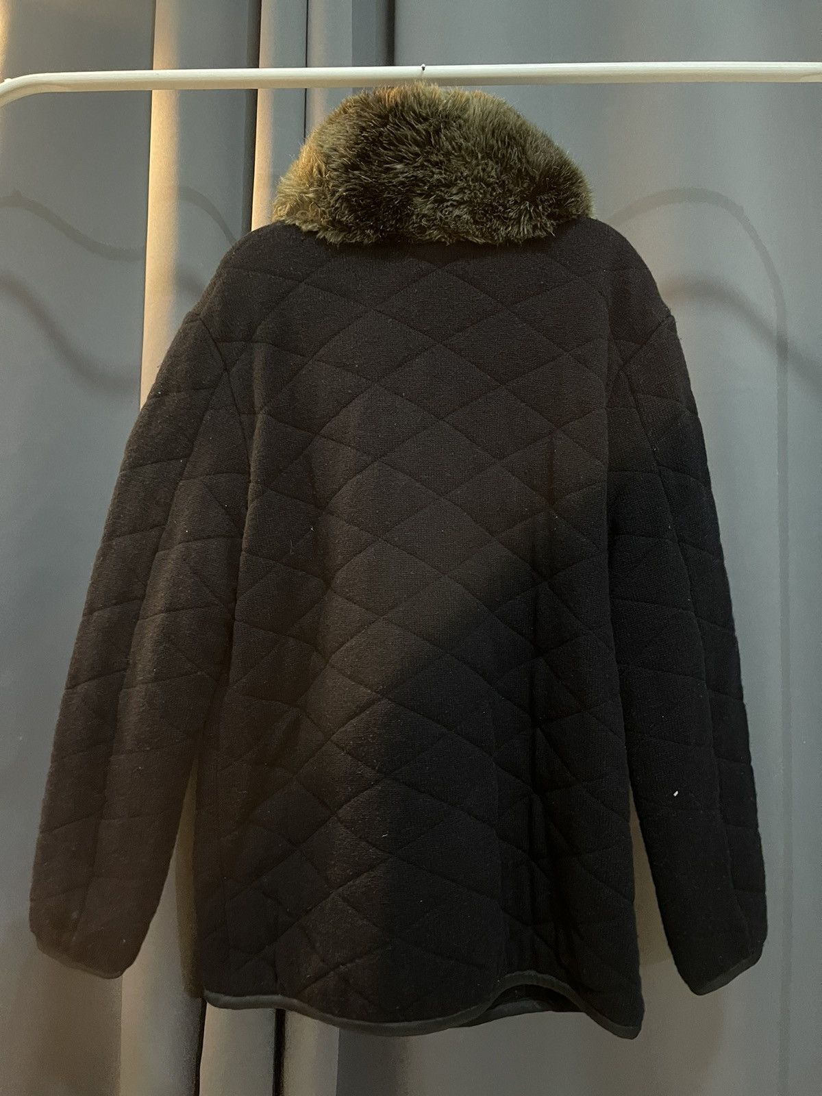 Issey Miyake Issey Miyake's A-Net Group "Mercibeacoup" Faux Fur Jacket Size L / US 10 / IT 46 - 6 Thumbnail
