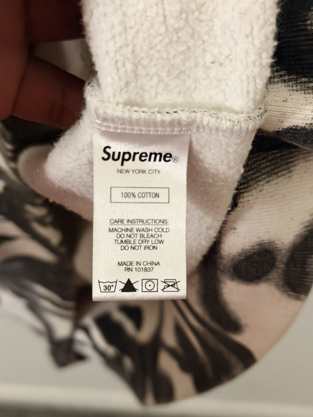 Supreme × Yohji Yamamoto Supreme yohji chito hoodie Size US L / EU 52-54 / 3 - 4 Thumbnail