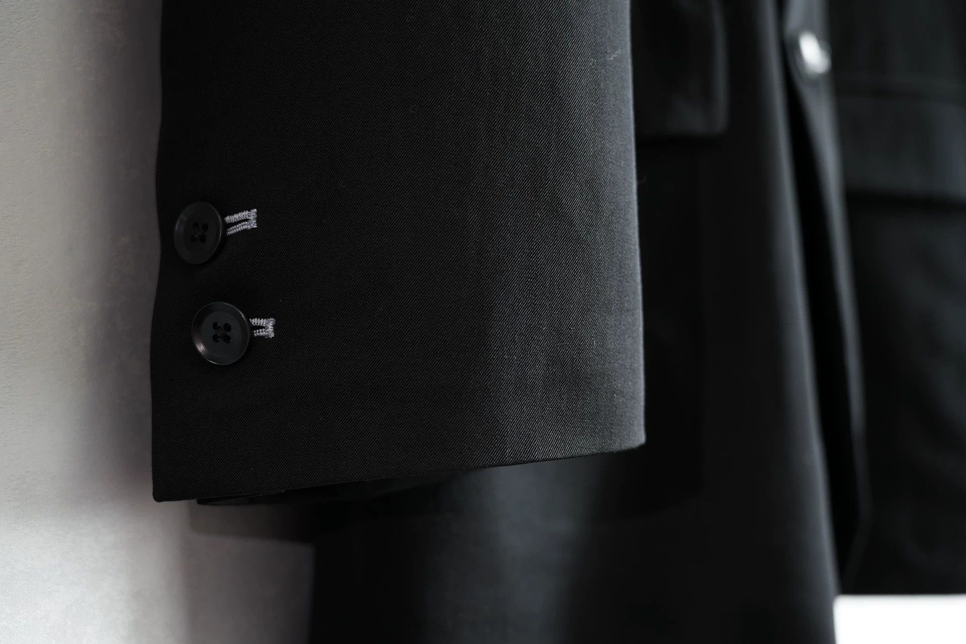 Yohji Yamamoto Yohji Yamamoto 03SS Embrd Lustrous Wool Jkt J15 4 Size US XL / EU 56 / 4 - 7 Thumbnail