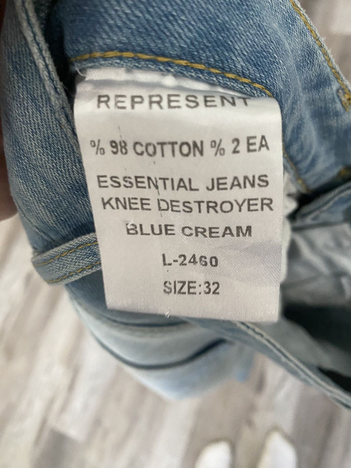Represent Clo. Represent Clo. Denim Size US 32 / EU 48 - 5 Thumbnail