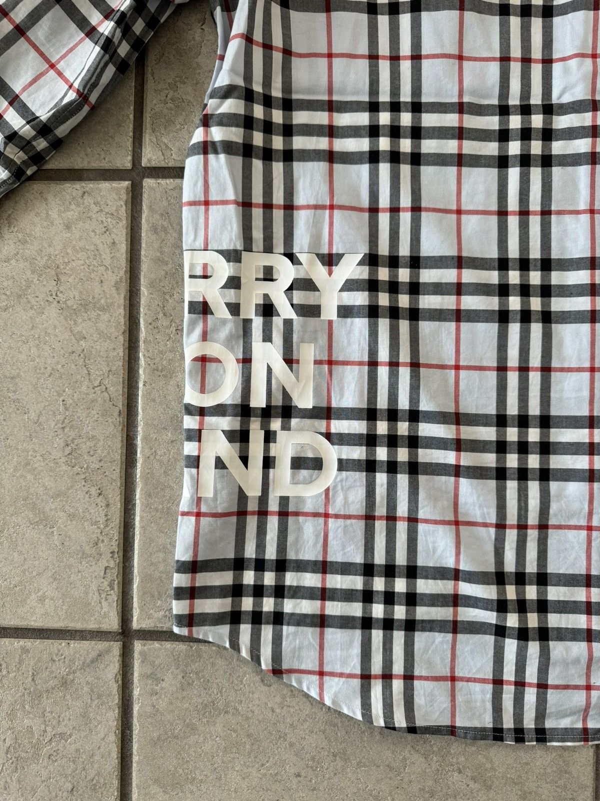 Burberry Burberry Sandor Button Up Shirt Long Sleeve Oversized Size US XS / EU 42 / 0 - 8 Thumbnail