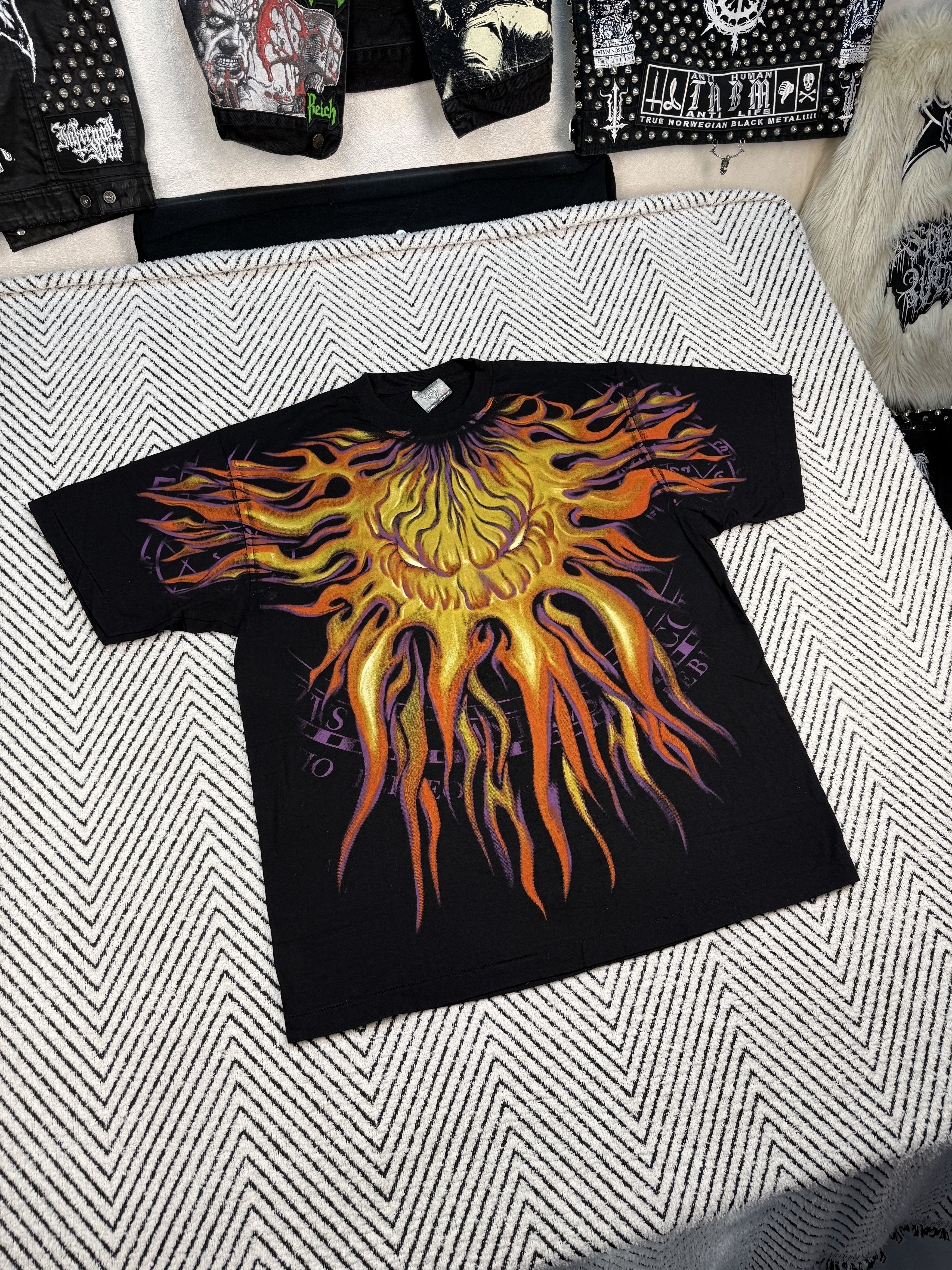Liquid Blue Rock Eagle vintage overprint tshirt Size US XL / EU 56 / 4 - 1 Thumbnail
