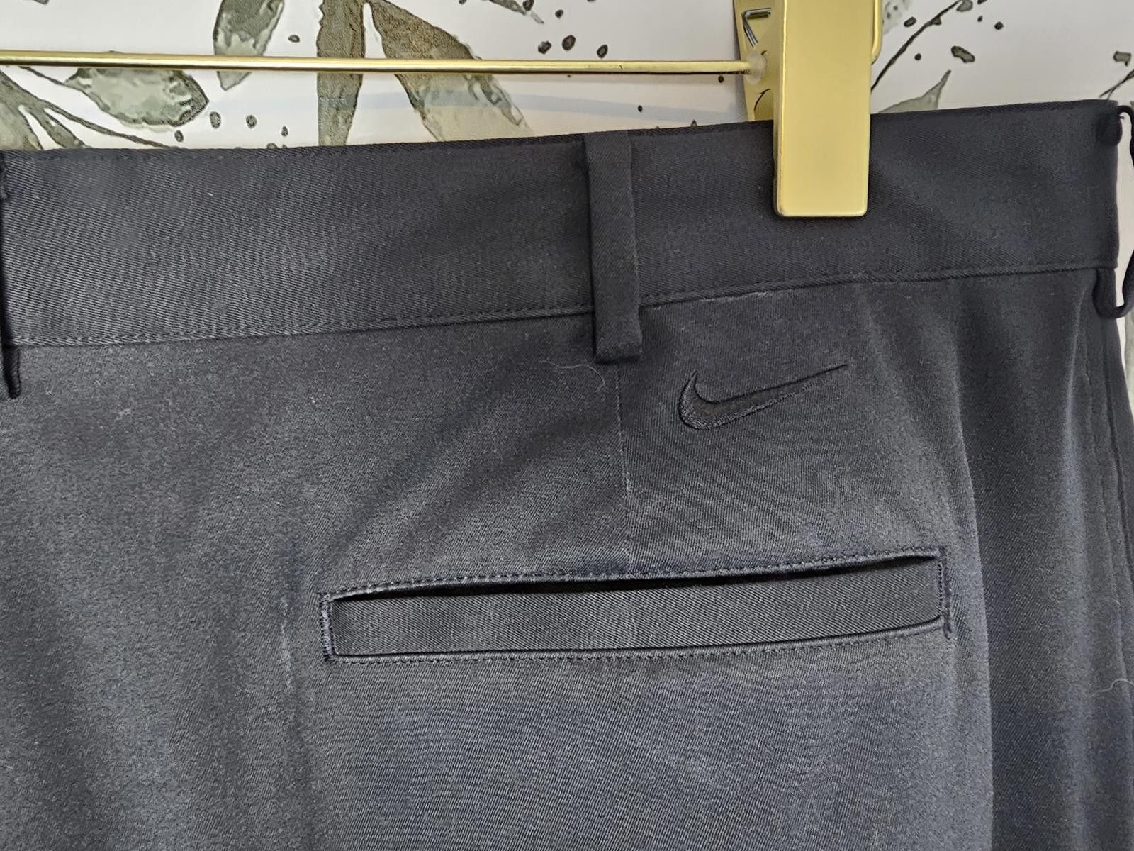Designer NIKE Golf Pants Black Mens Size 36 x 30 Dri-FIT Size ONE SIZE - 6 Thumbnail