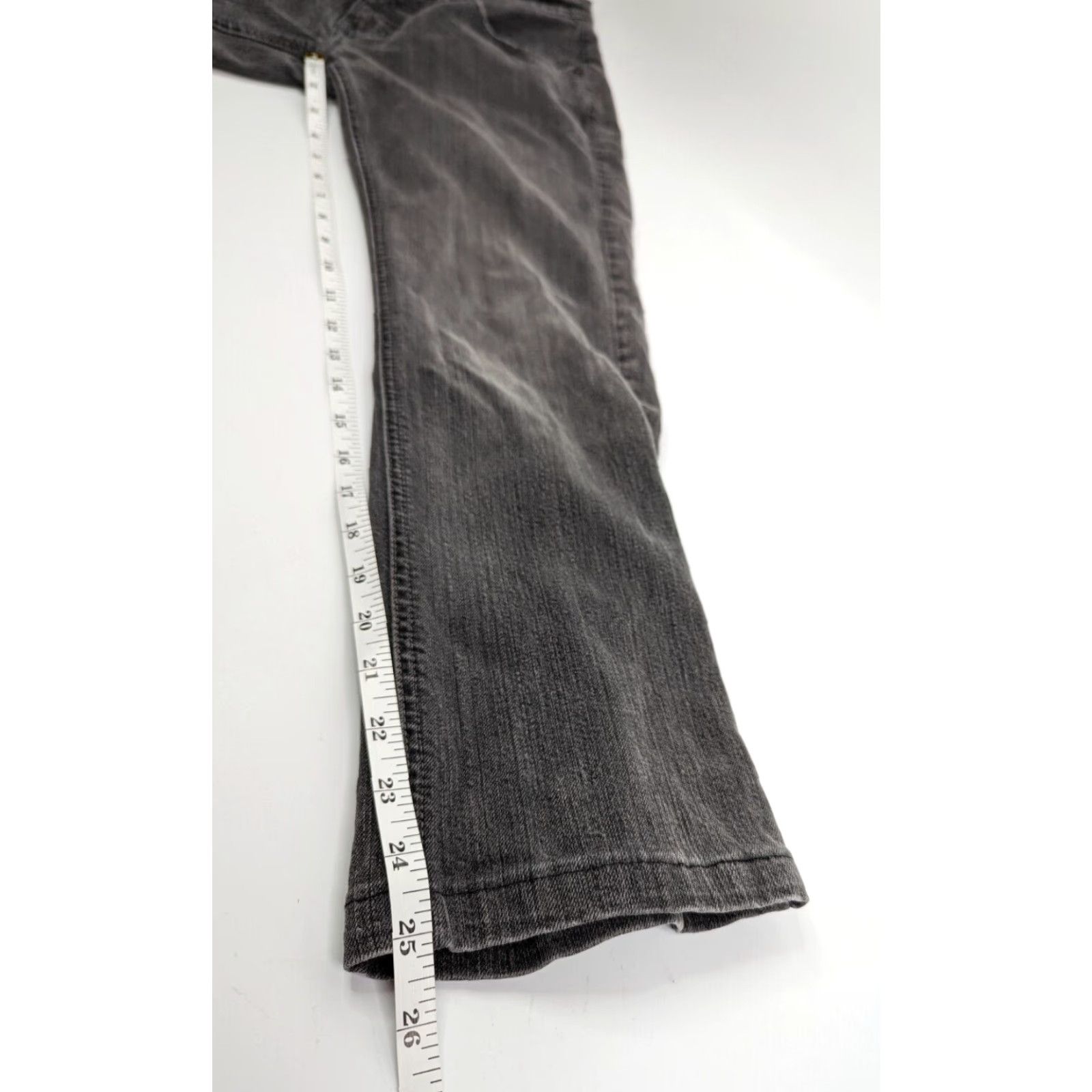 Anchor Blue Anchorblue Jeans Men Slim Lowrise Grey 30X30 30X25 Inseam 25 Rise 8-10 Cotton Blend Denim Zip - Medium Wash Size US 30 / EU 46 - 6 Thumbnail