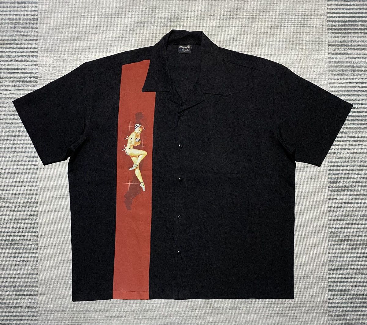 Vintage Vintage Steady Last Call Retro Rockabilly Button Ups Size US XL / EU 56 / 4 - 1 Thumbnail