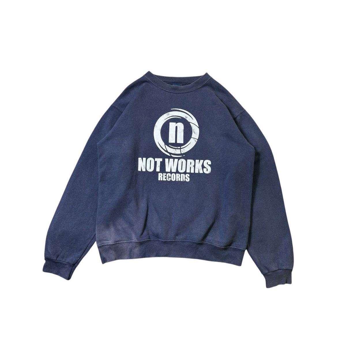 Band Tees Not Works Records Graphic Sweater Size US M / EU 48-50 / 2 - 1 Thumbnail