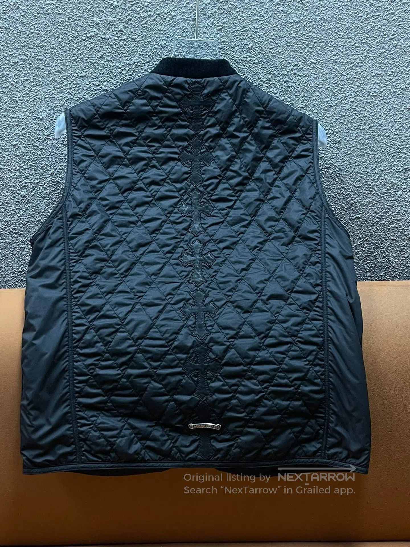 Chrome Hearts Chrome Hearts New Keel Cross Leather Patch Vest. Size US M / EU 48-50 / 2 - 2 Thumbnail
