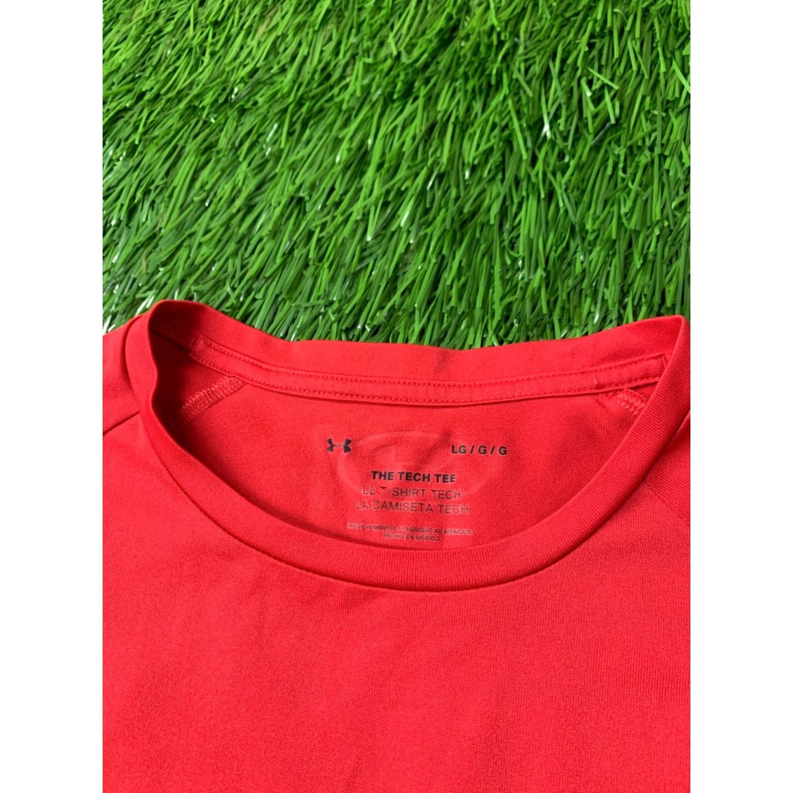 Under Armour Under Armour Tech Tee T-Shirt Men Training Compression Shirt Jersey L Red 2019 CrossFit The Tech Tee Size US L / EU 52-54 / 3 - 4 Thumbnail