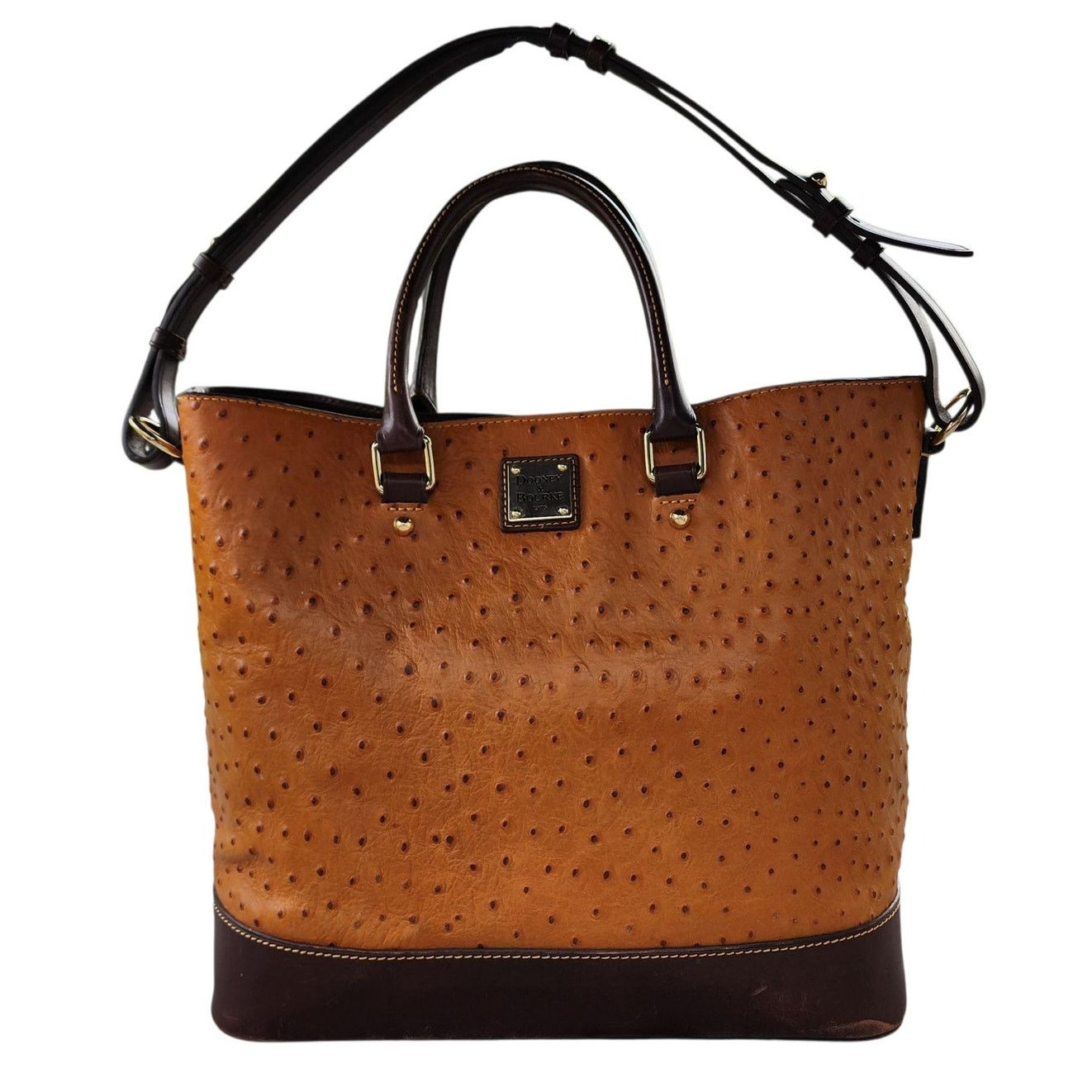 Dooney & Bourke Dooney & Bourke Ostrich Leather Lexington Tote Bag Shopper Size ONE SIZE - 1 Thumbnail