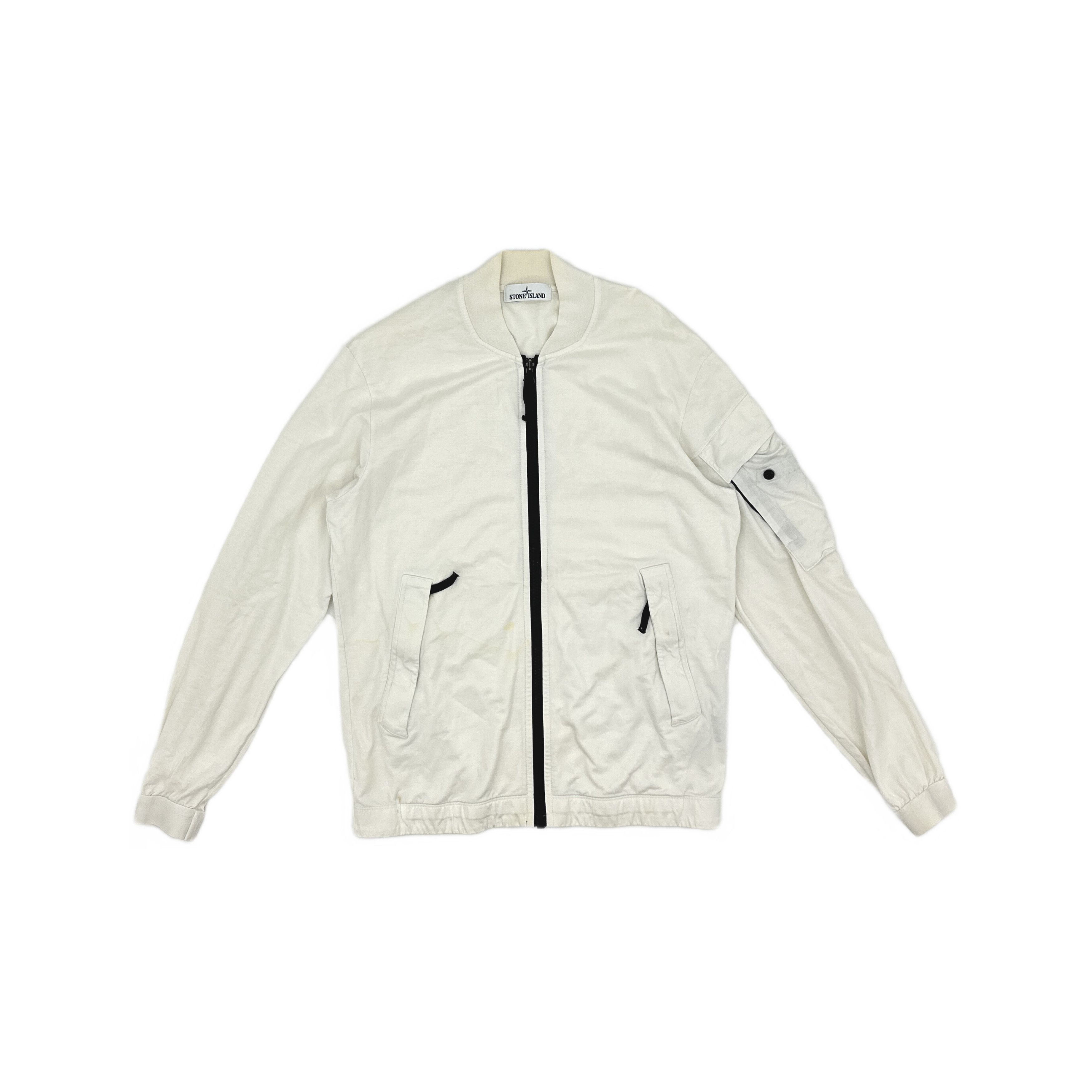 Stone Island Stone Island Cotton Zip Up Jacket Size L Size US L / EU 52-54 / 3 - 1 Thumbnail