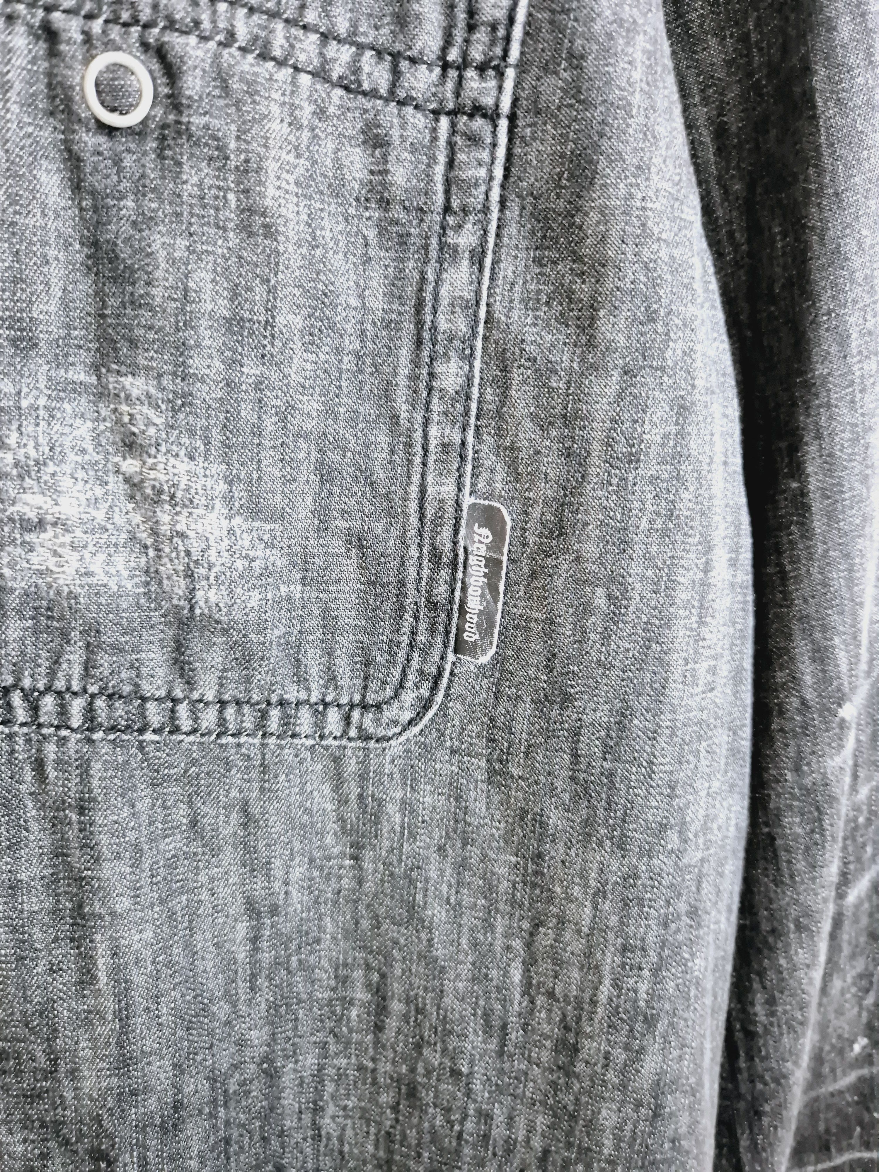 Neighborhood 2005 Neighborhood Distressed Denim Shirt Size US M / EU 48-50 / 2 - 11 Thumbnail