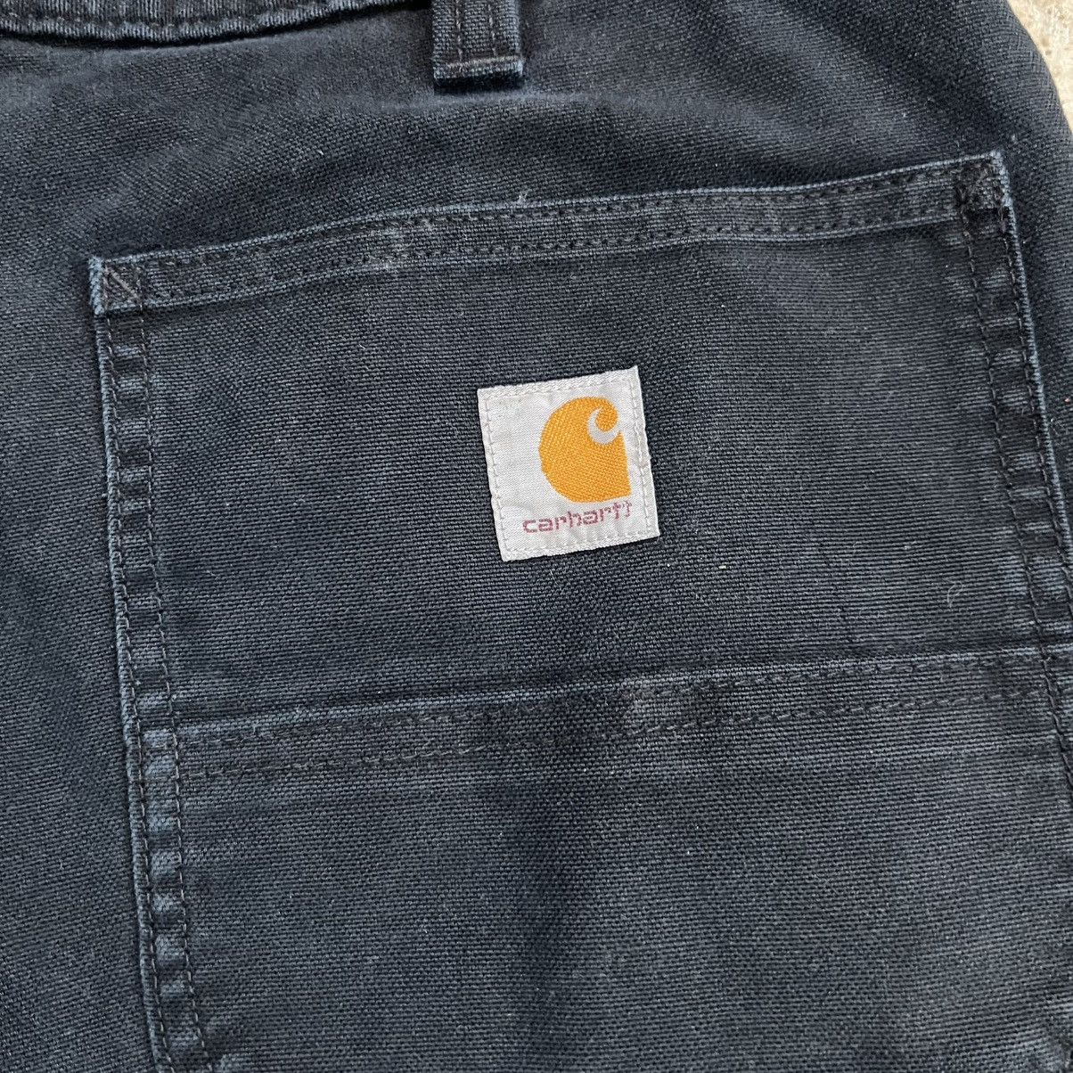 Carhartt Black Double Knee Carhartt Pants Size US 32 / EU 48 - 4 Thumbnail