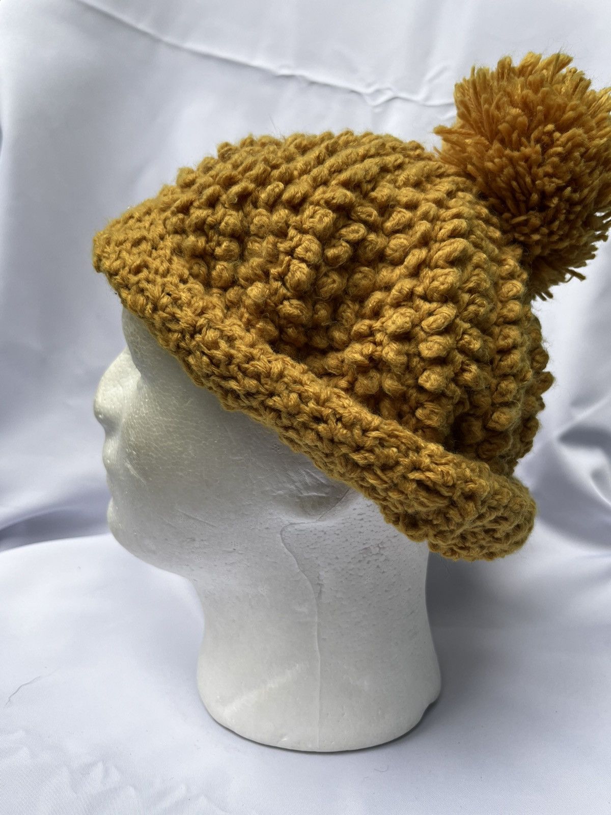 Japanese Brand × Vintage Knitted Winter Momo Beanie Hats Size ONE SIZE - 4 Thumbnail