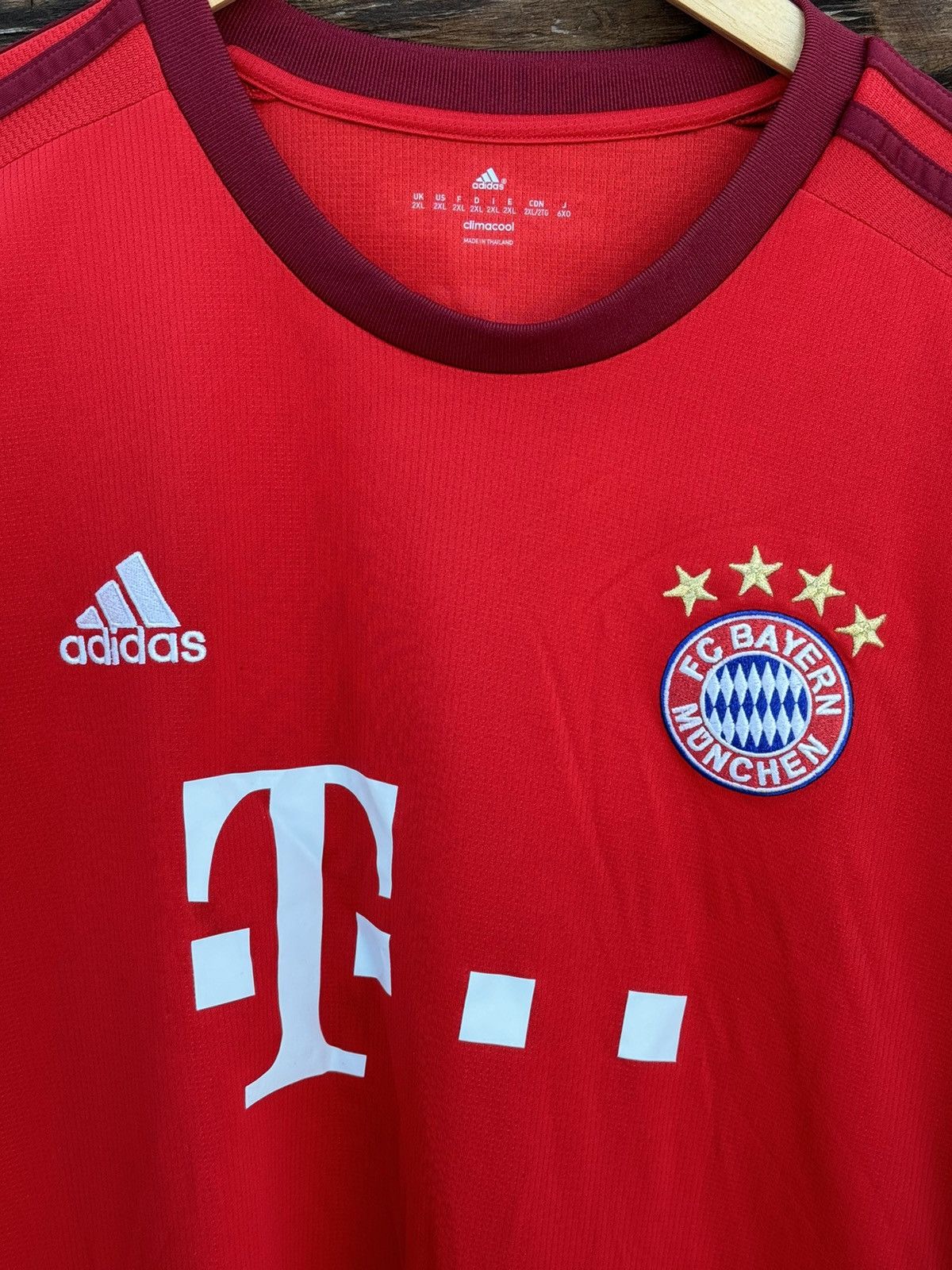 Adidas × Vintage 2015 Adidas Bayern Munich soccer jersey Size US XXL / EU 58 / 5 - 4 Thumbnail