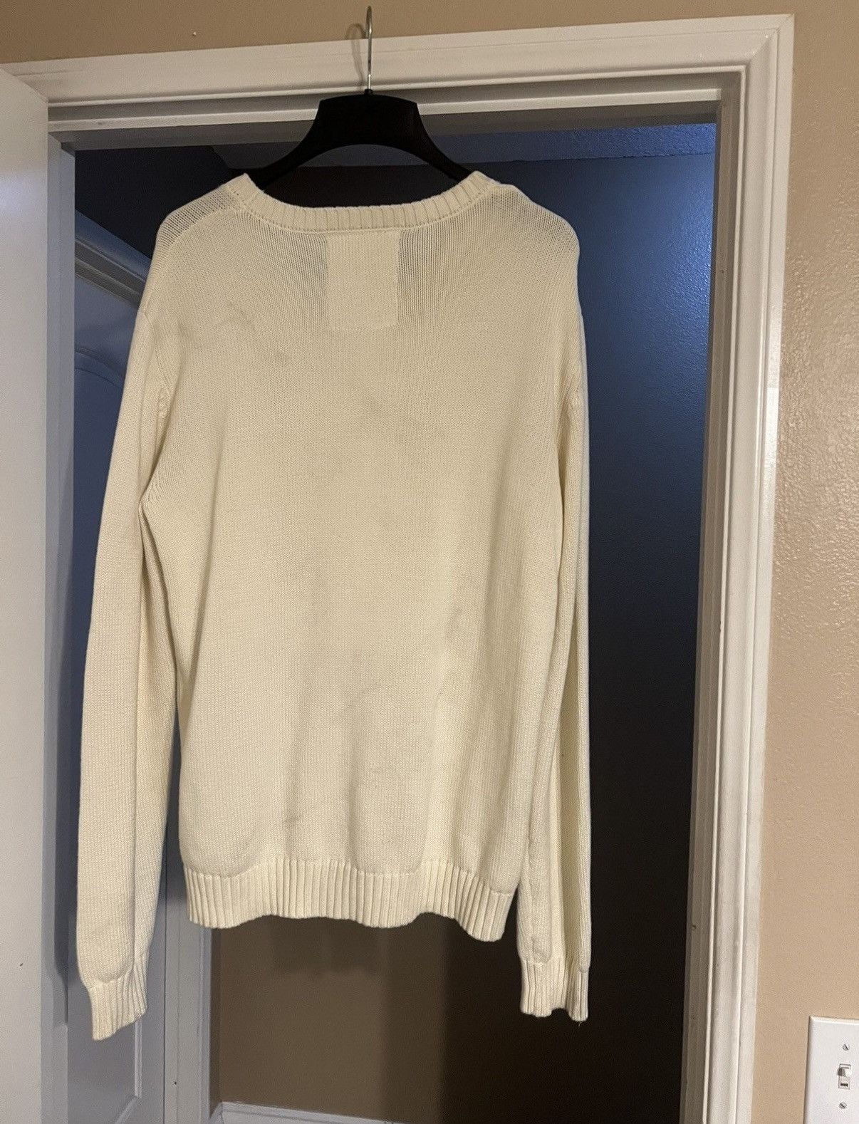basketcase gallery Basketcase Gallery dog knit sweater beige & black Size US L / EU 52-54 / 3 - 2 Thumbnail