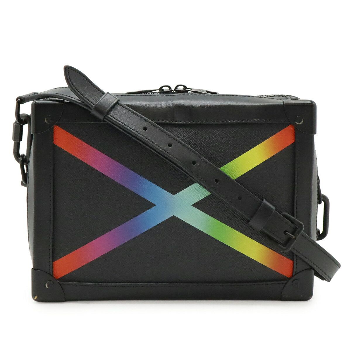 Louis Vuitton Louis Vuitton Louis Vuitton Taiga Rainbow shoulder bag Leather Shoulder Bag M30341 DUTY FREE for USA Size ONE SIZE - 1 Thumbnail