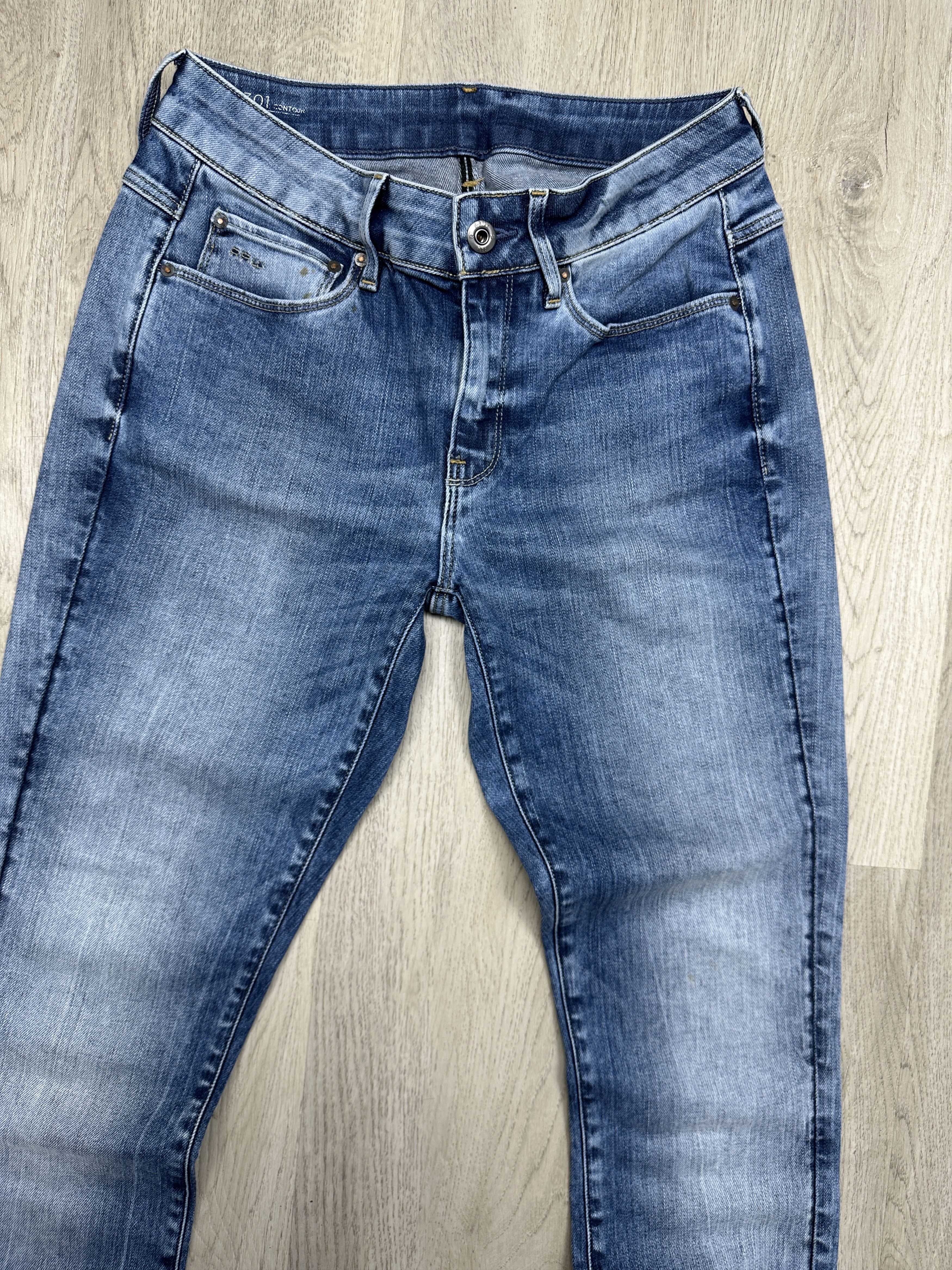 G-Star G Star Raw Womens 3301 Contour High Skinny Denim Pants Jeans Size 28" / US 6 / IT 42 - 4 Thumbnail