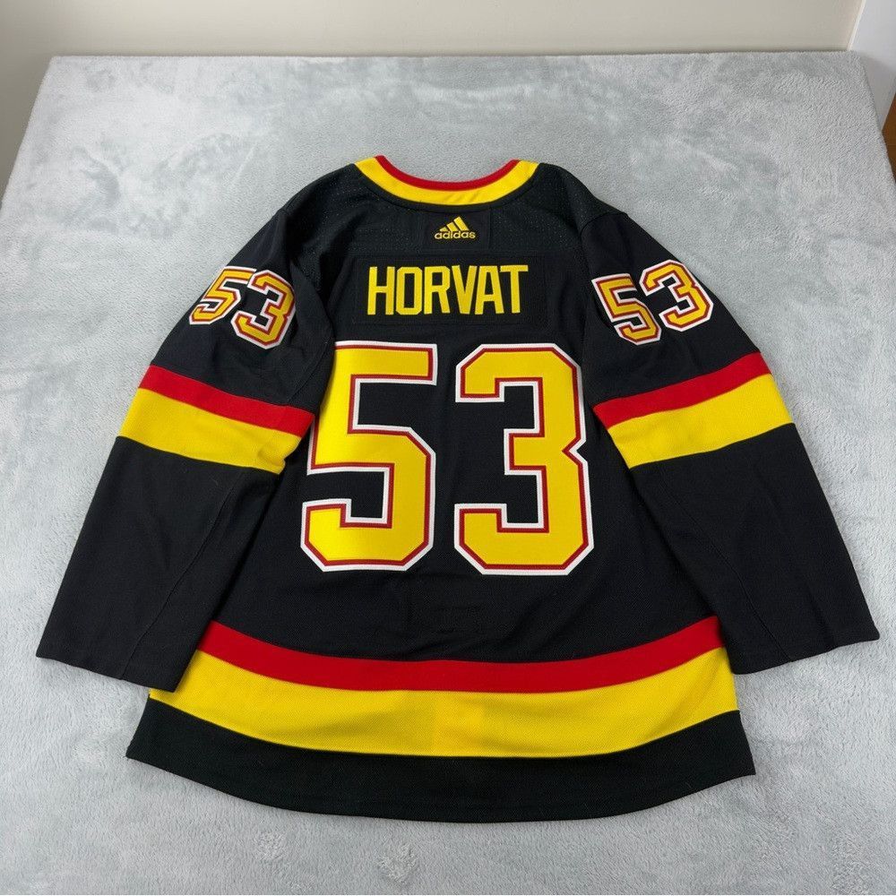 Canucks Yellow Skate Jersey Vintage 80s CCM Vancouver Canucks