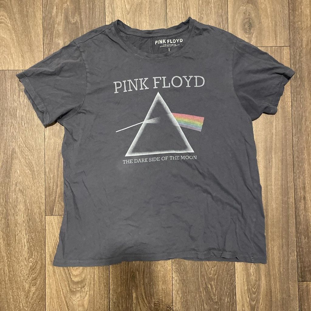 Pink Floyd Grey Pink Floyd The Dark Side of the Moon T-shirt size L Size US L / EU 52-54 / 3 - 1 Thumbnail