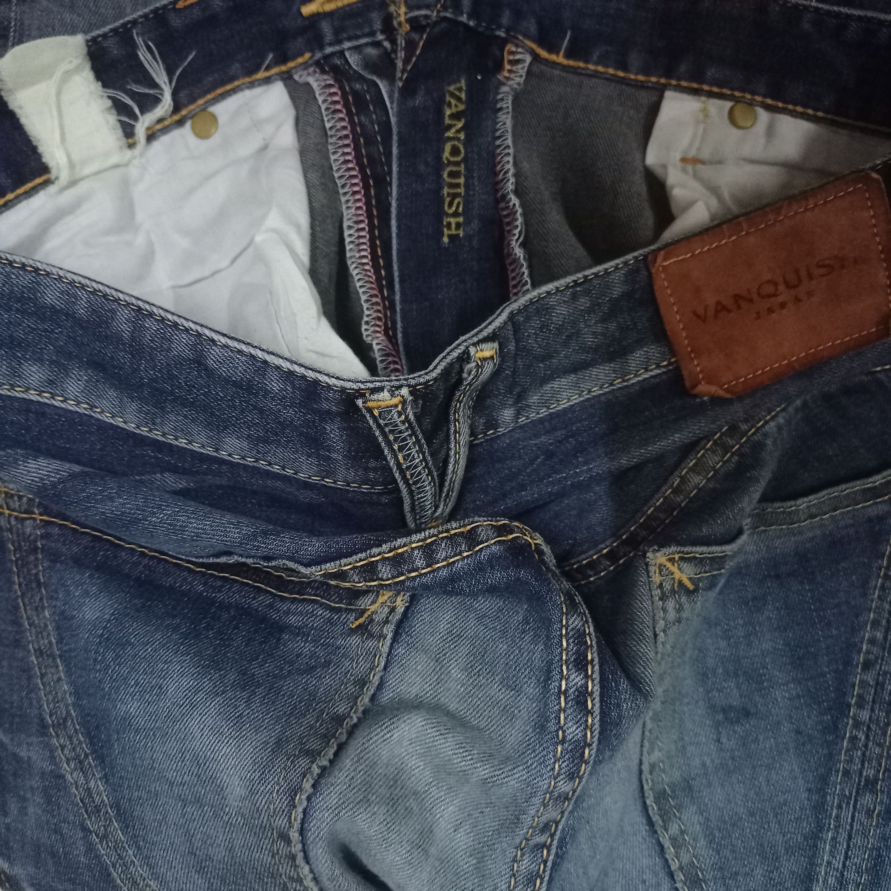 Japanese Brand × Vanquish Vintage Japanese Vanquish Skinny Punk Ripped Jeans 30x30 Size US 30 / EU 46 - 8 Thumbnail