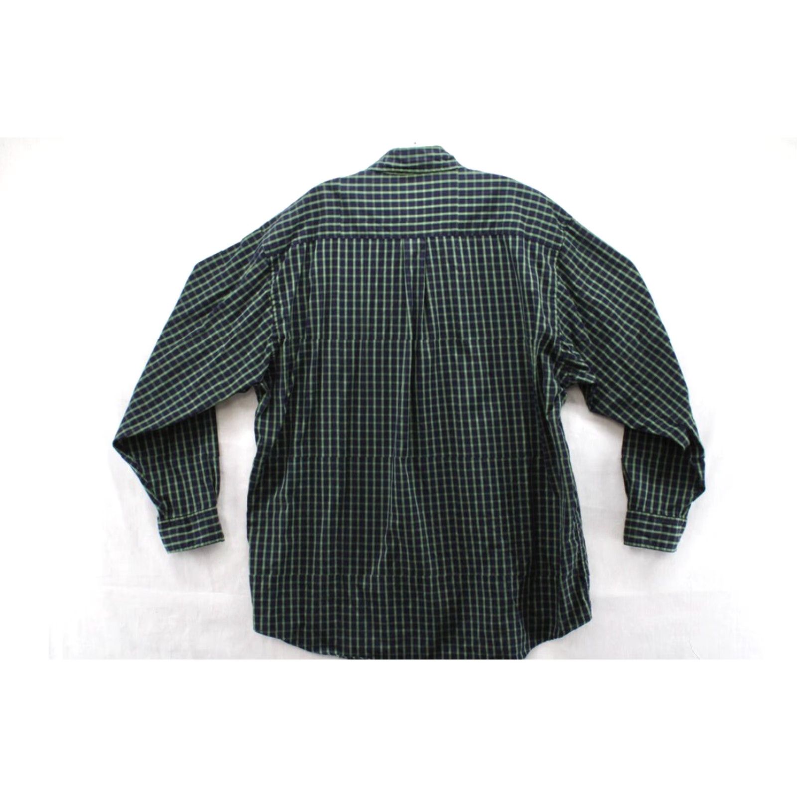 Brooks Brothers Brooks Brothers Shirt Men’s Large Green Blue Plaid Preppy Casual Long Sleeve Fashion Dress Shirt Size US L / EU 52-54 / 3 - 3 Thumbnail