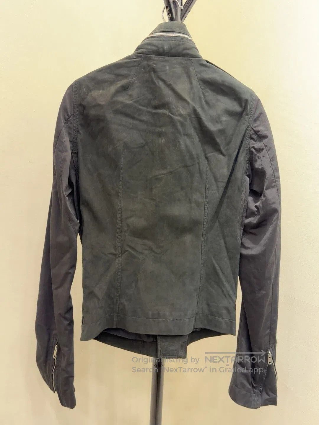 Rick Owens Rick Owens Leather Biker Jacket for Men. Size US M / EU 48-50 / 2 - 2 Thumbnail