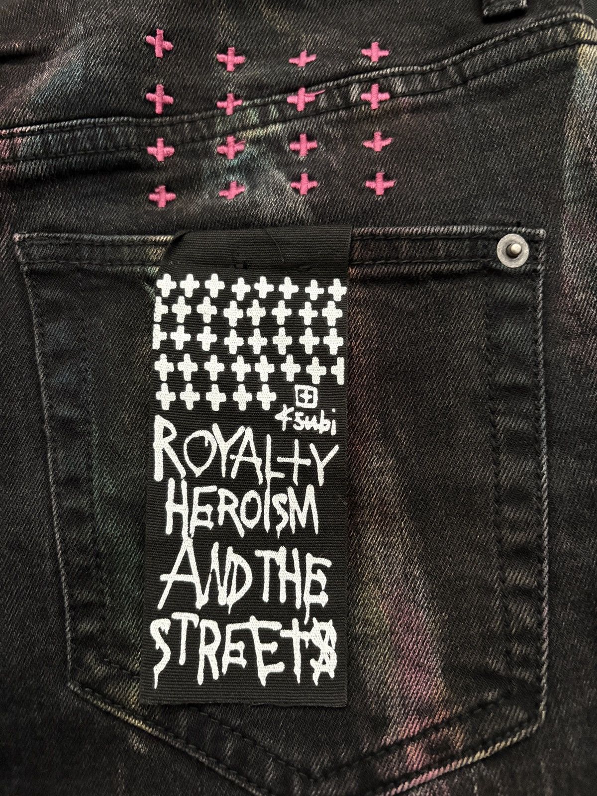 Ksubi Ksubi Jeans "Chitch Pink Refrakt" Size US 30 / EU 46 - 3 Thumbnail