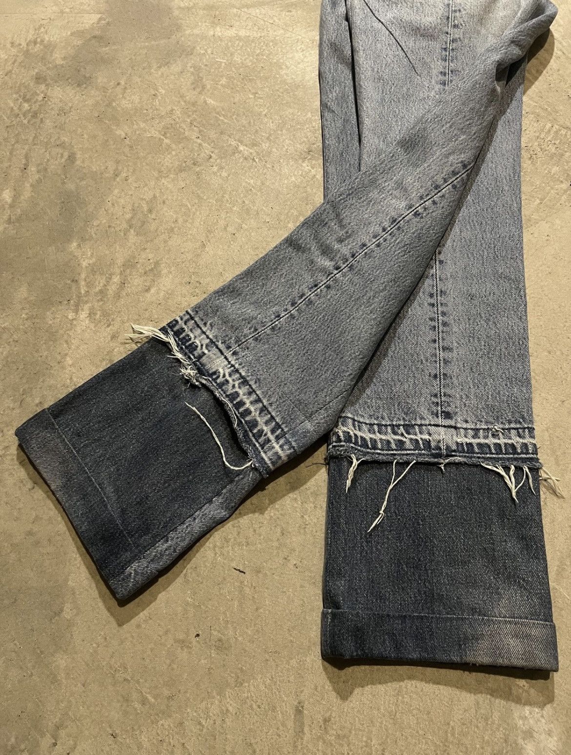 Takahiromiyashita The Soloist. TAKAHIROMIYASHITA TheSoloist SS18 Reconstructed Denim Size US 32 / EU 48 - 3 Thumbnail