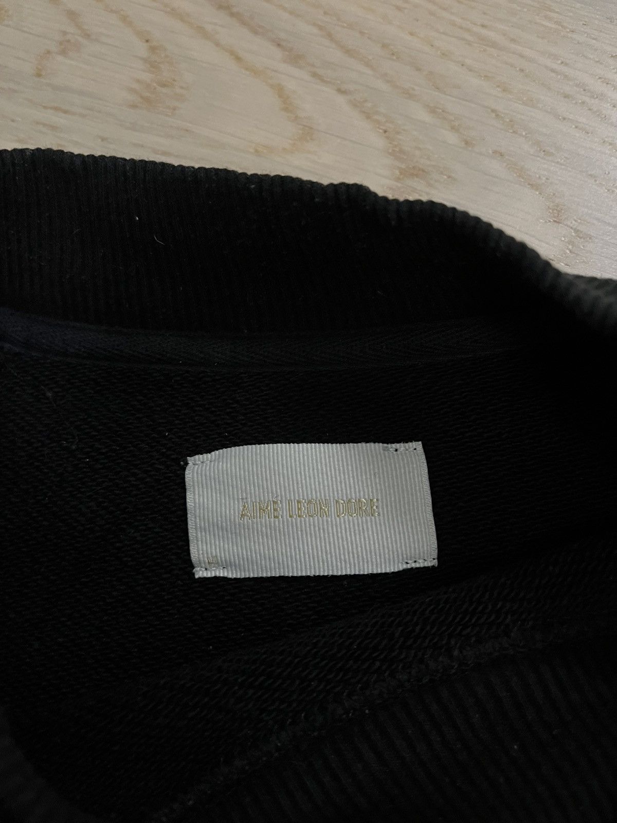 Aime Leon Dore Aime Leon Dore Crest Crewneck Black Size US M / EU 48-50 / 2 - 4 Thumbnail