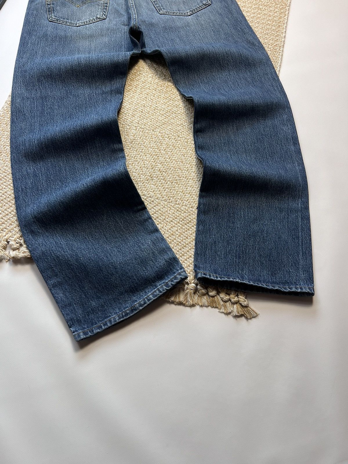 Levi's × Vintage Vintage 90s Levi's 501 Washed Light Blue Denim Jeans 36x30 Size US 36 / EU 52 - 3 Thumbnail