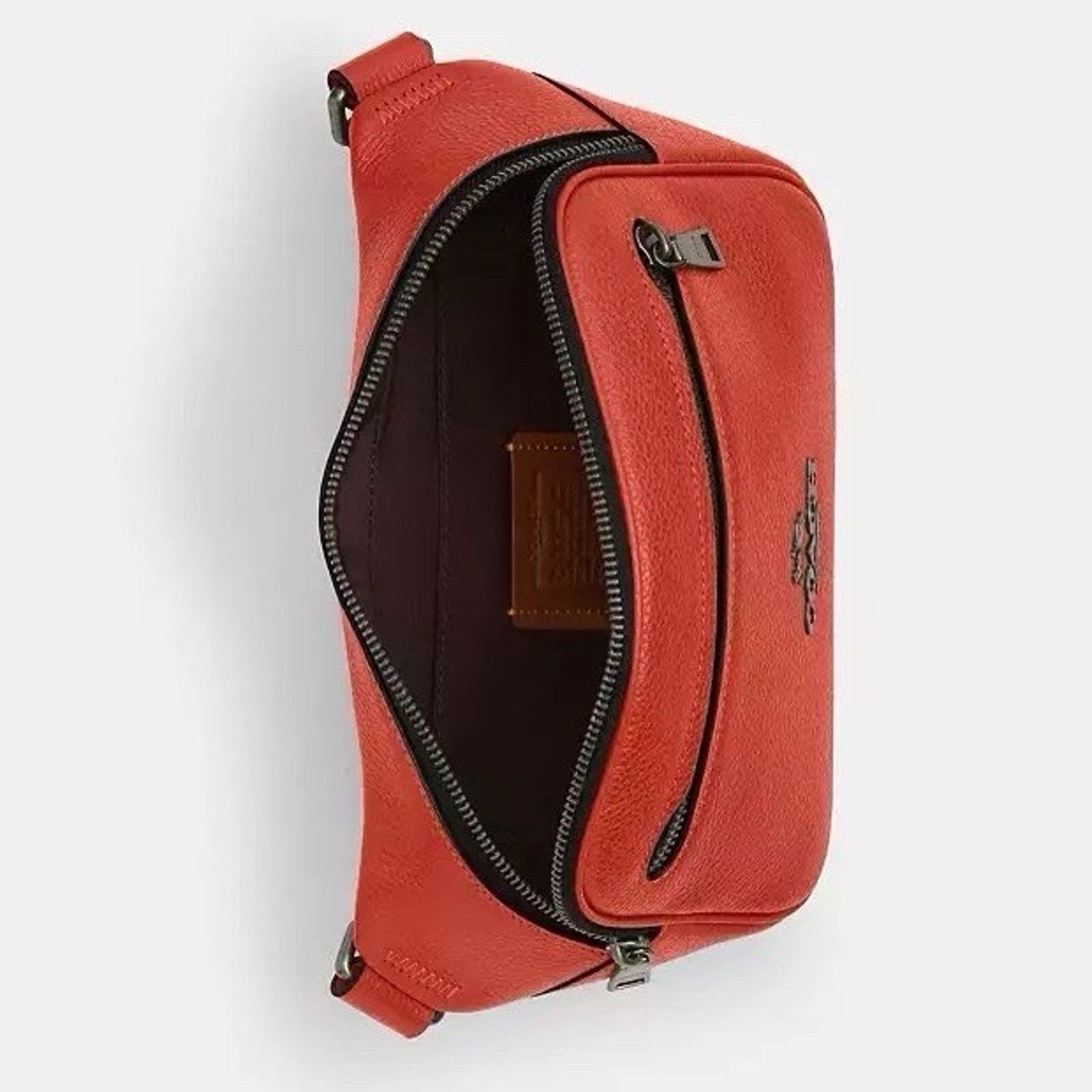 Coach NWT Coach Elias Belt Bag Leather CJ507 Mango Size ONE SIZE - 7 Thumbnail