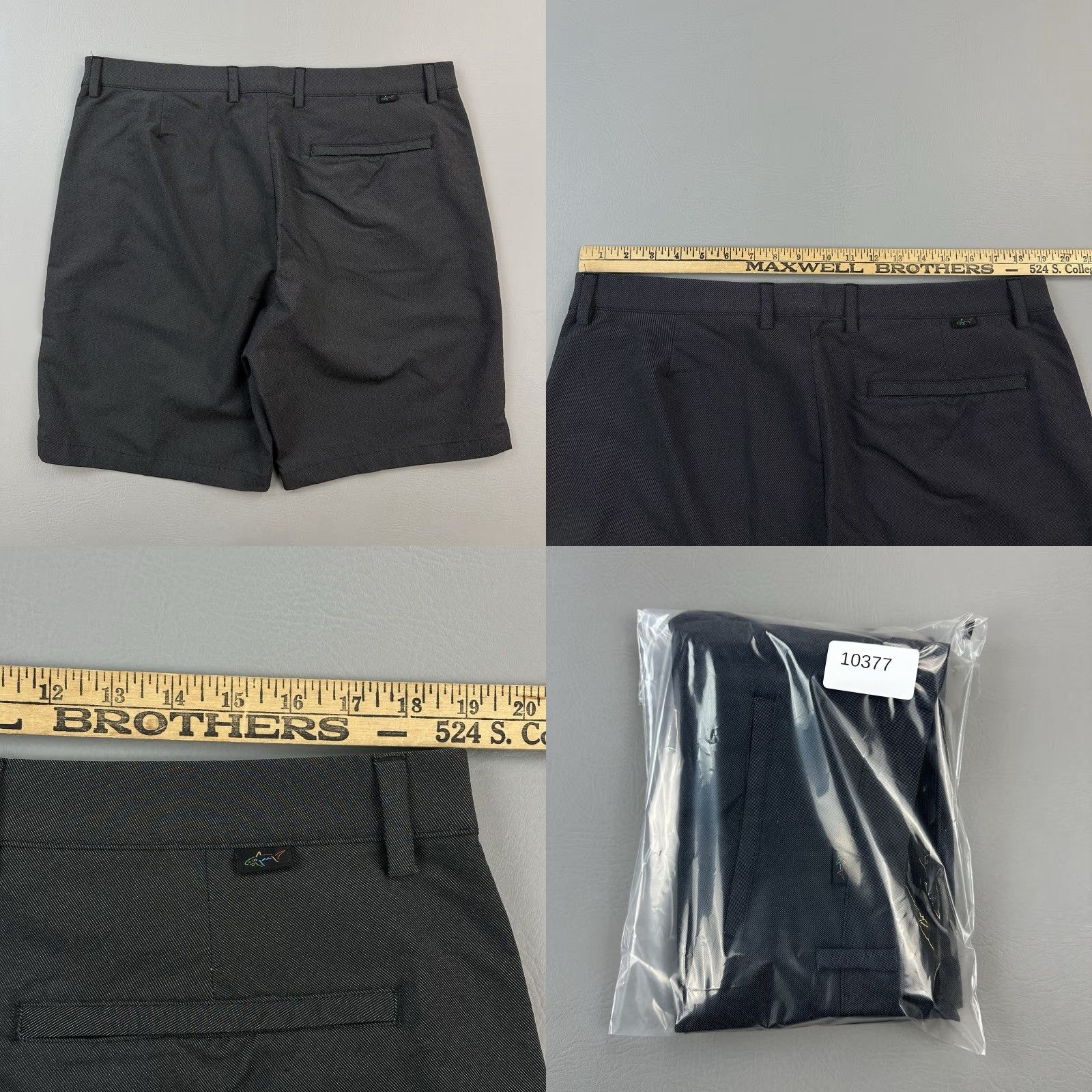 Vintage Greg Norman Shorts Mens 38 Gray Performance Stretch Utility Pocket Golf Casual Short Size US 38 / EU 54 - 8 Thumbnail