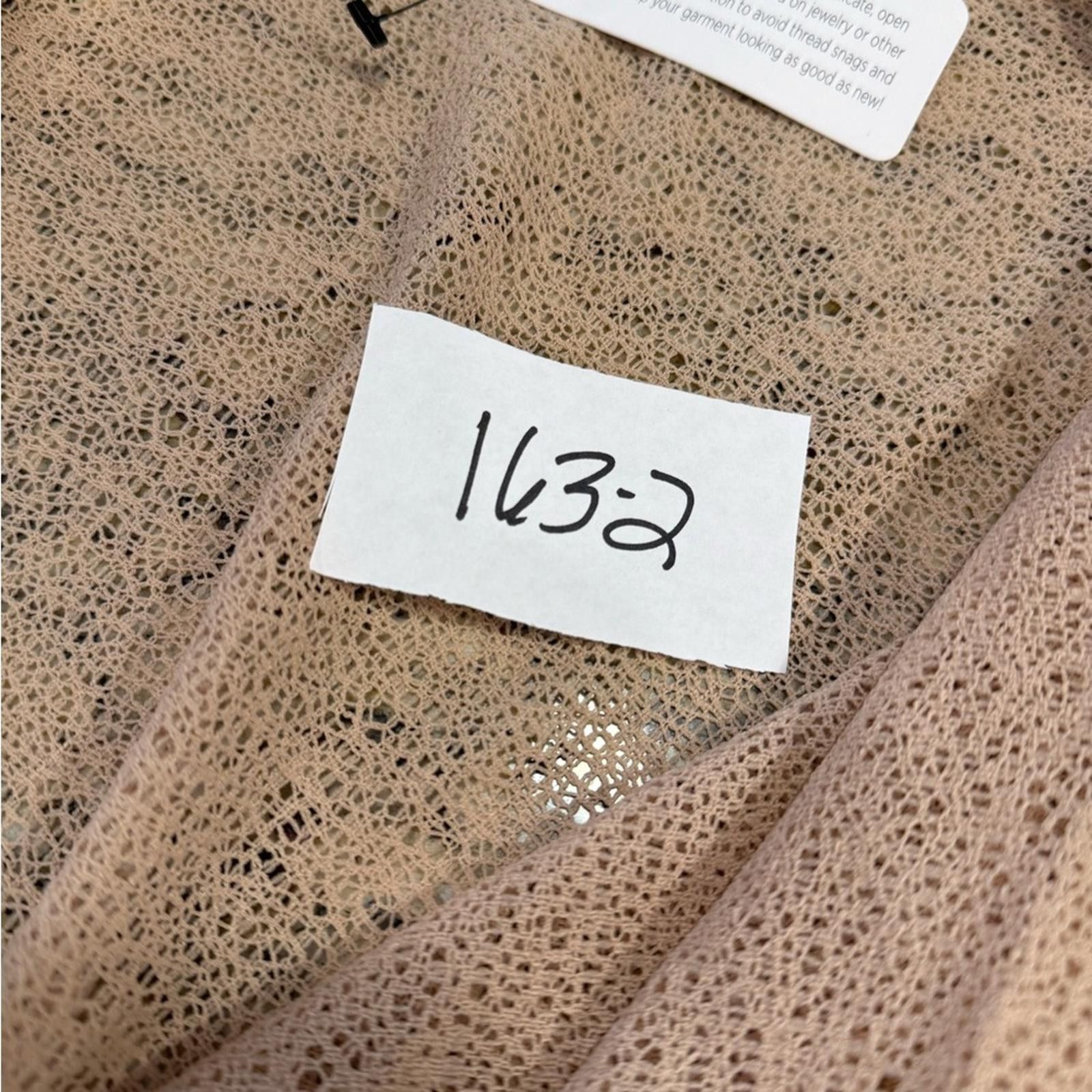 Other Colleen Lopez beige tan draped cross front into top SZ 2X/3X Size M / US 6-8 / IT 42-44 - 11 Thumbnail